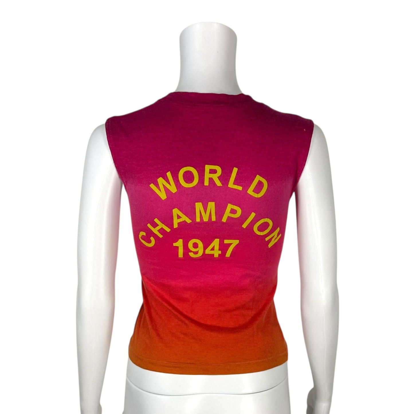 Christian Dior 2002 J'Adore Dior Pink Ombre Tank Top