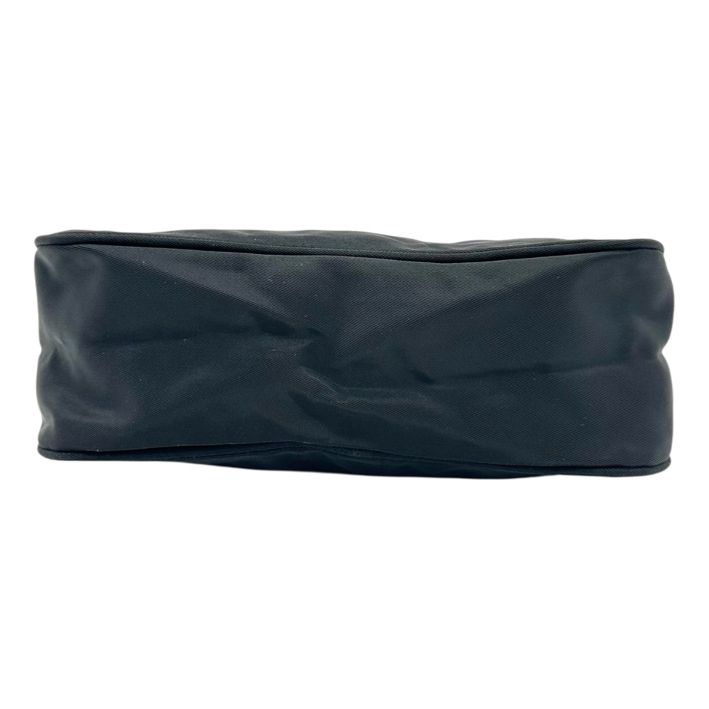 Prada Black Nylon Square Mini Pochette Bag