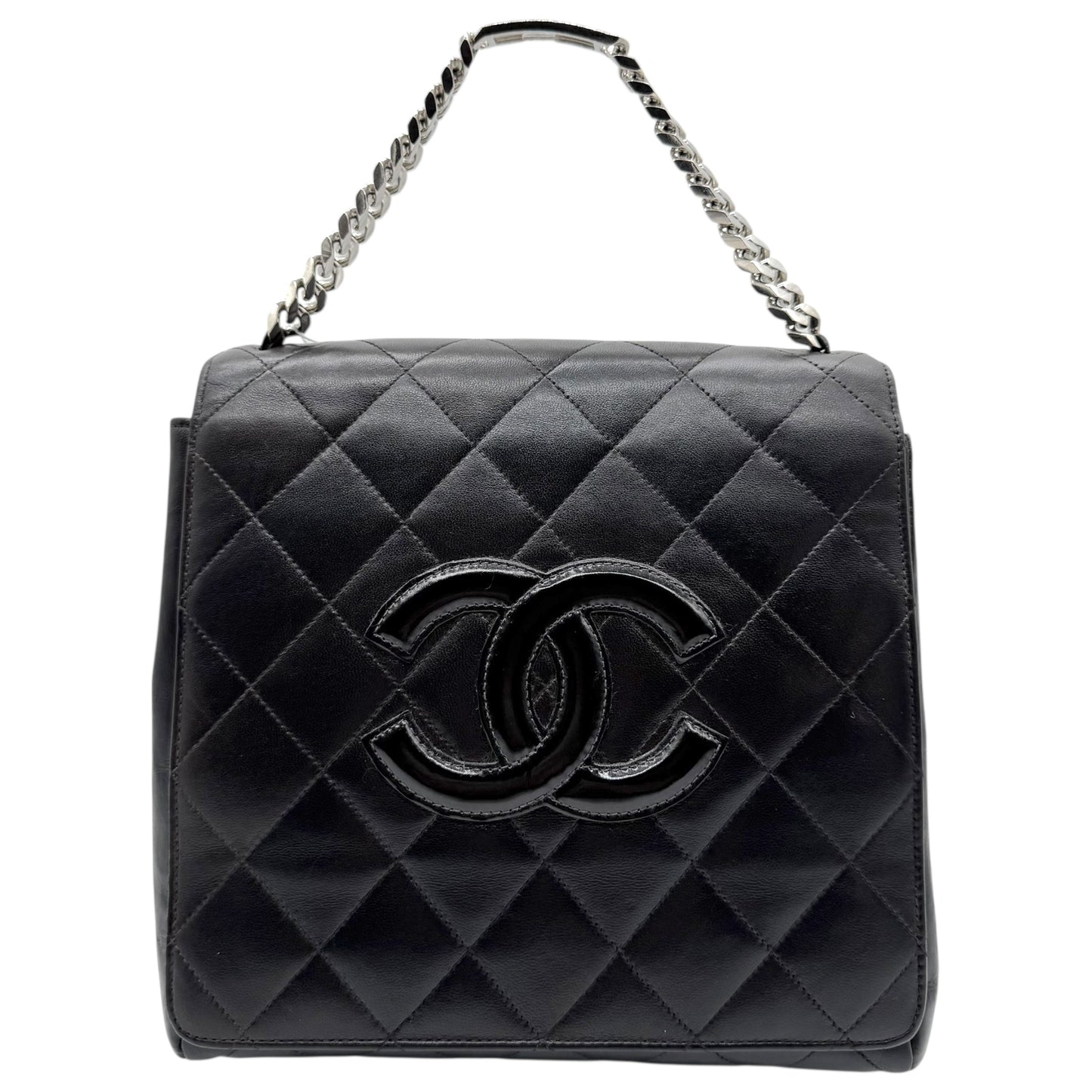 Chanel Black Matelasse Lambskin ID Bracelet Bag 1996-1997 - Outfit Repeater