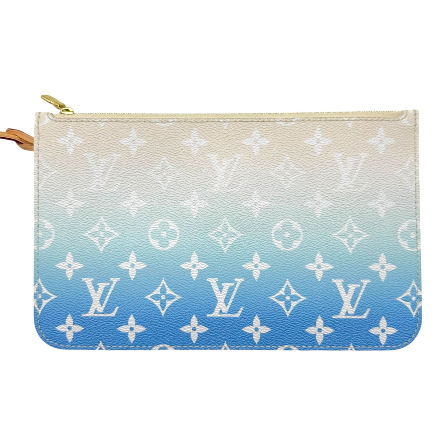 Louis Vuitton Blue Giant Monogram Ombre By the Pool Neverfull MM Tote