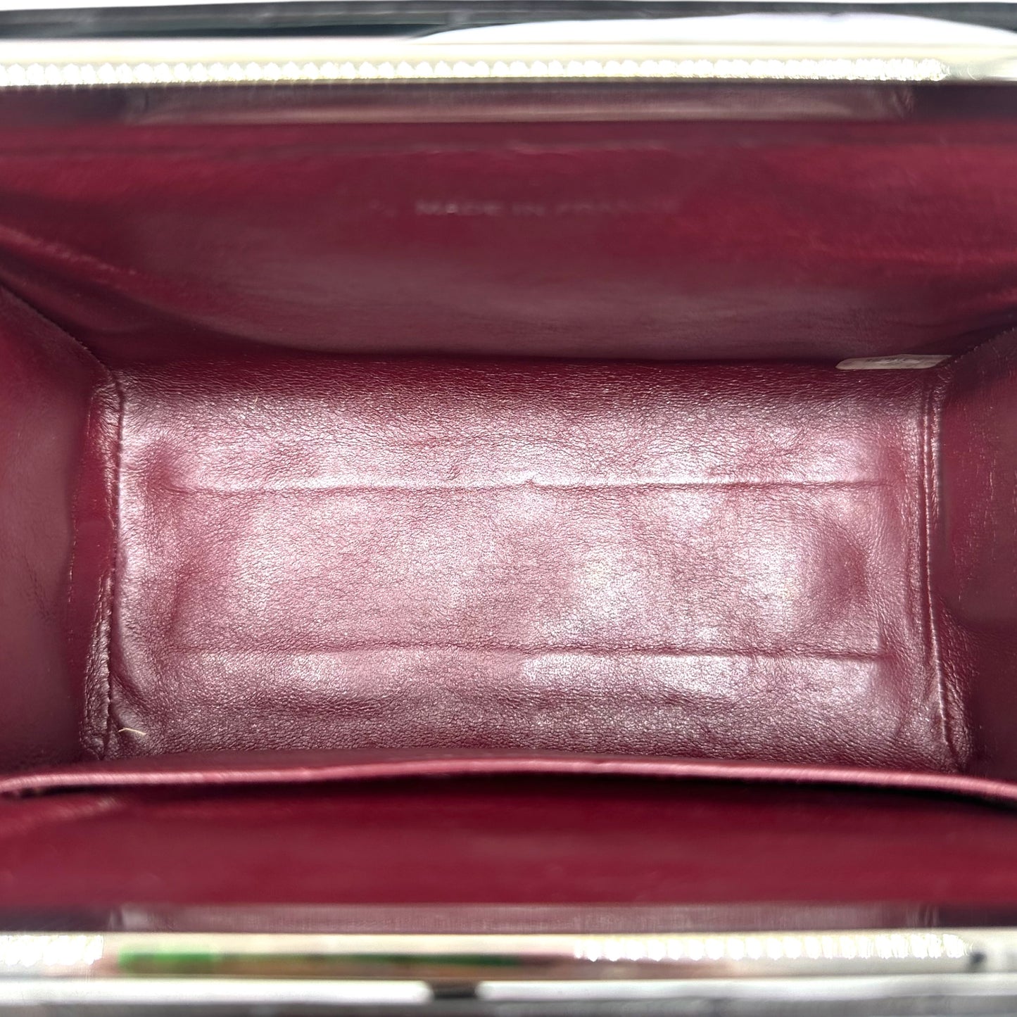 Chanel Black Quilted Lambskin Vanity Box Bag