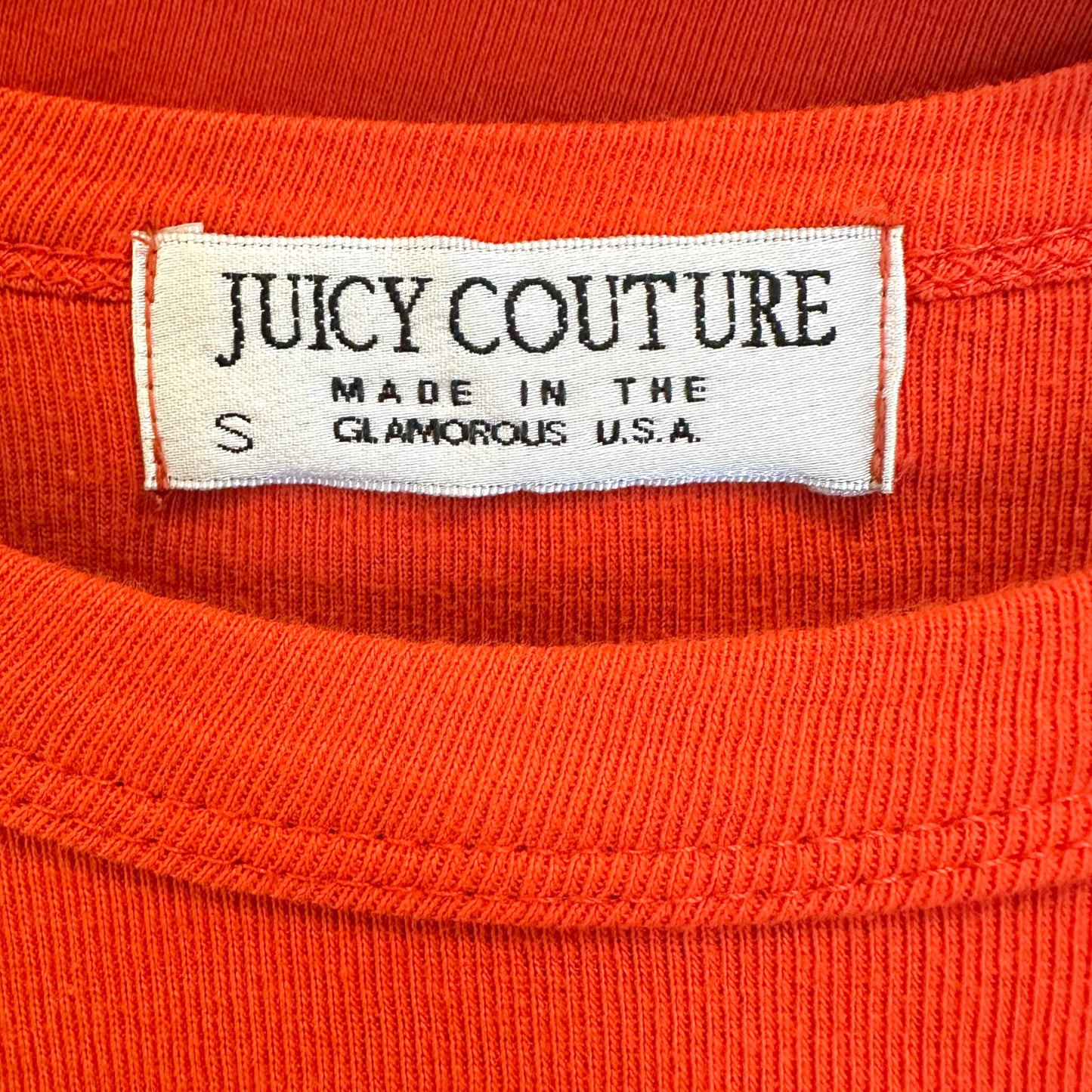Juicy Couture Red London Graphic Long Sleeve T-Shirt