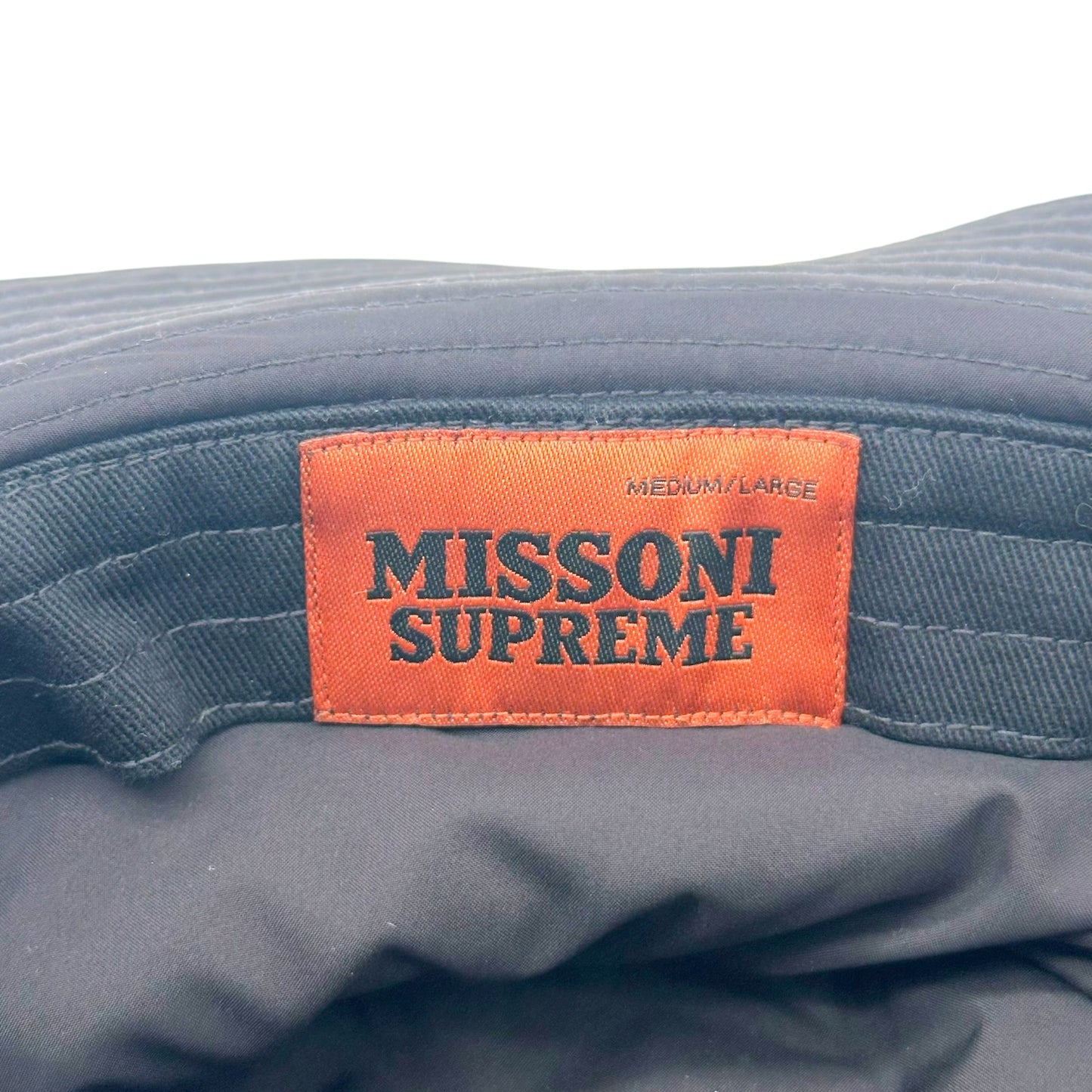 Missoni x Supreme Black & Gray Knit Bucket Hat