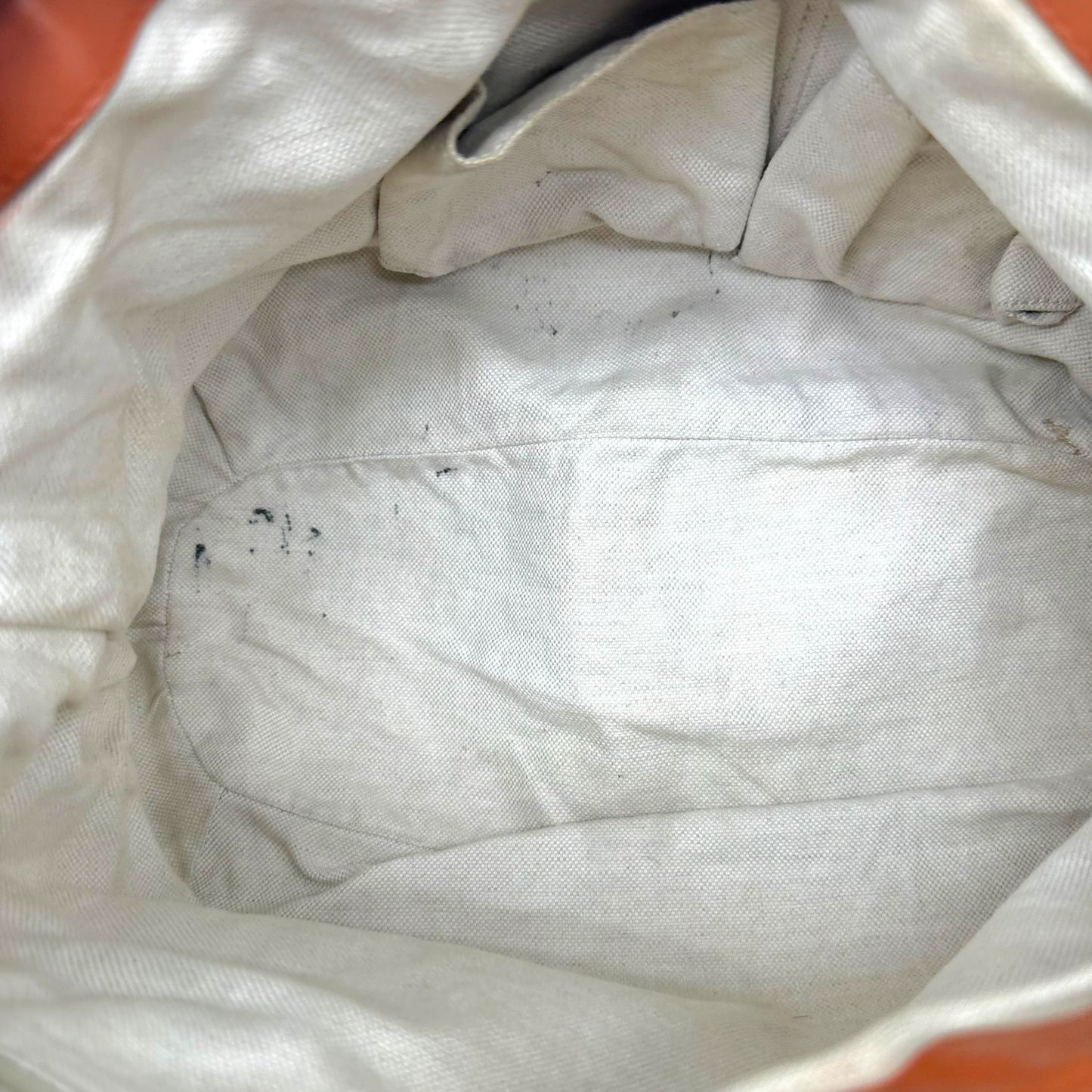 Gucci Orange Embossed Monogram Sukey Tote Bag
