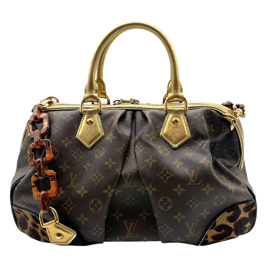 Louis Vuitton Monogram & Leopard Ponyhair Stephen 2-Way Bag