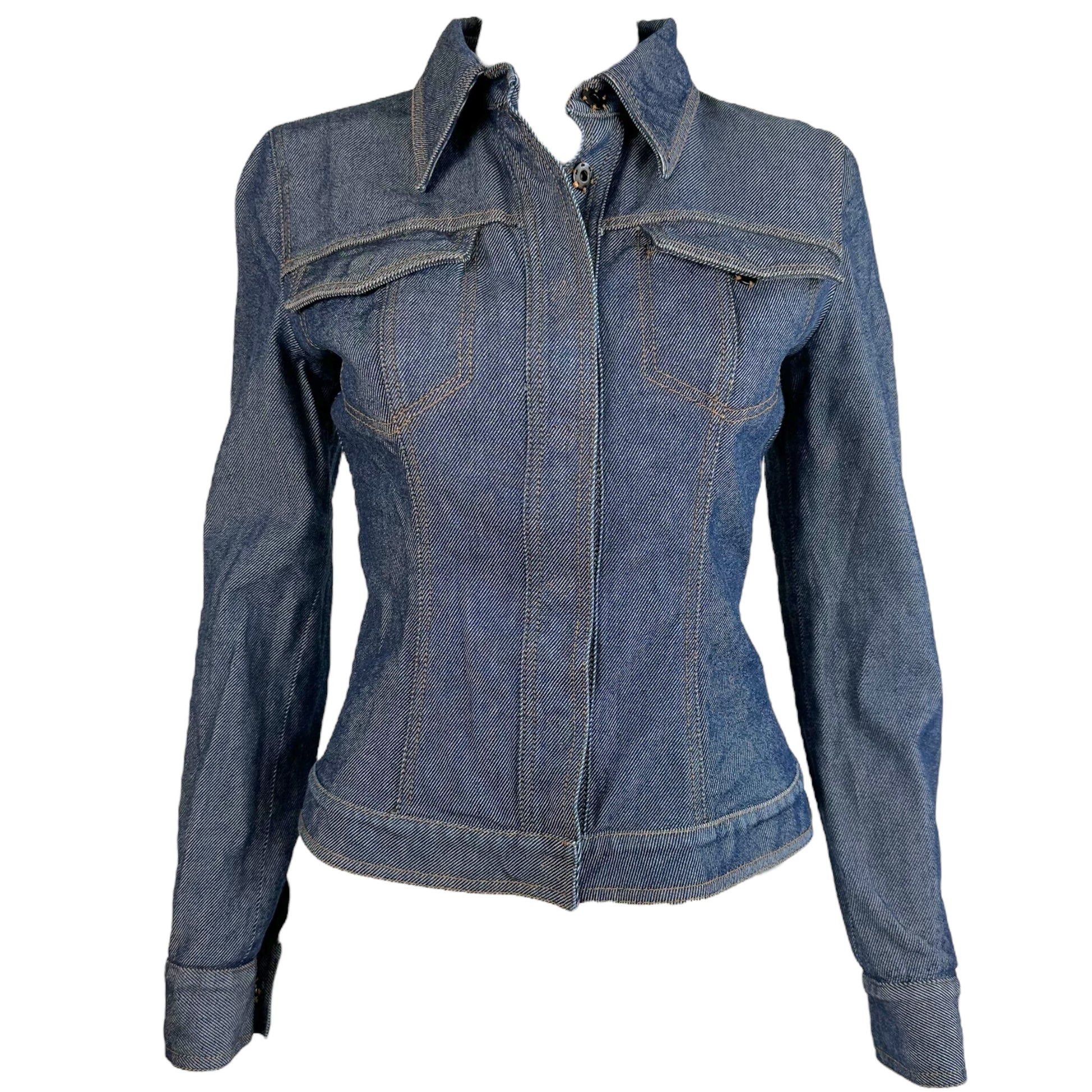 Dolce & Gabbana Medium Wash Denim Jacket - Outfit Repeater