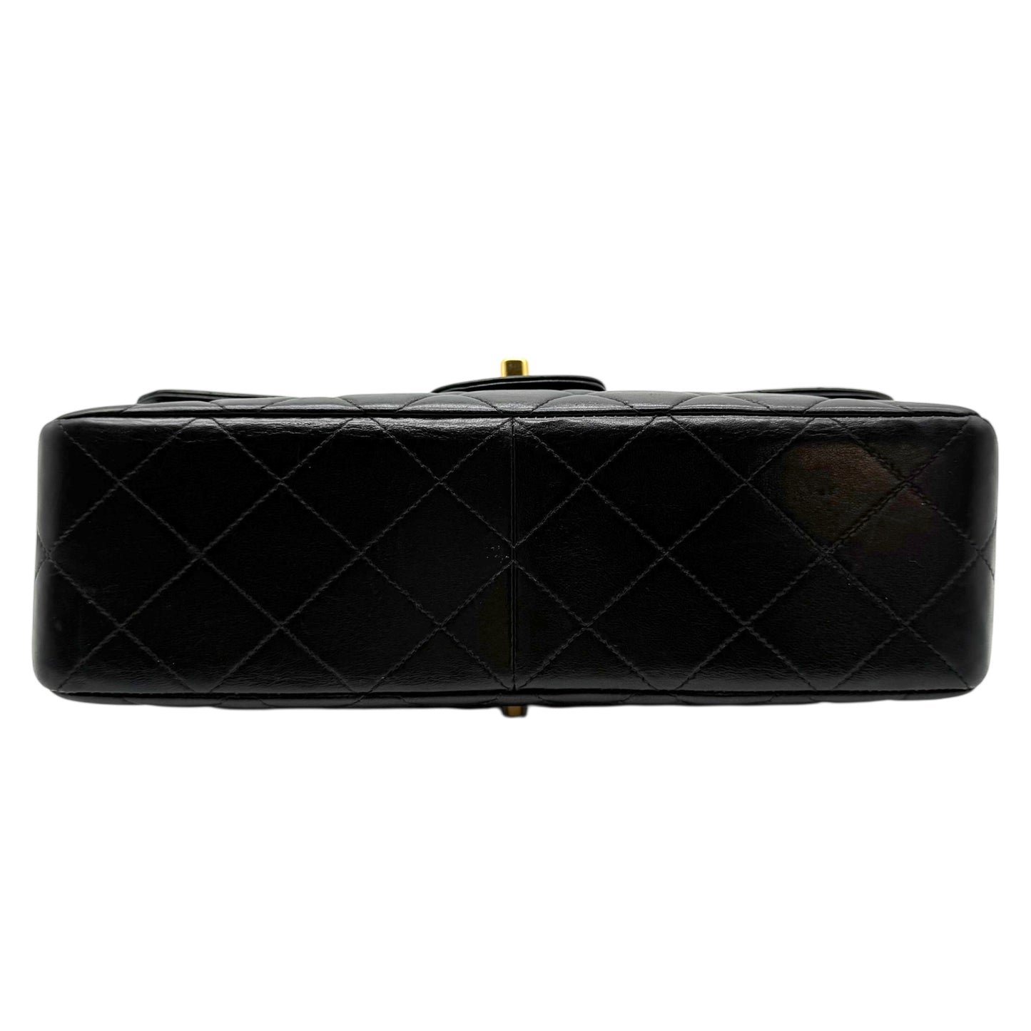 Chanel Black Matelasse Lambskin Medium Double Sided Flap Bag 1996-97 - Outfit Repeater