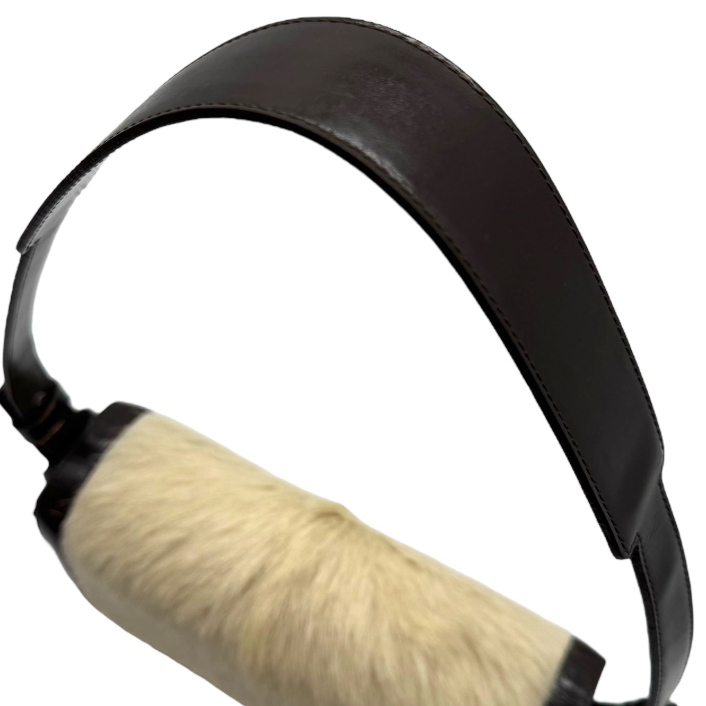 Celine Black & Ivory Ponyhair Shoulder Bag