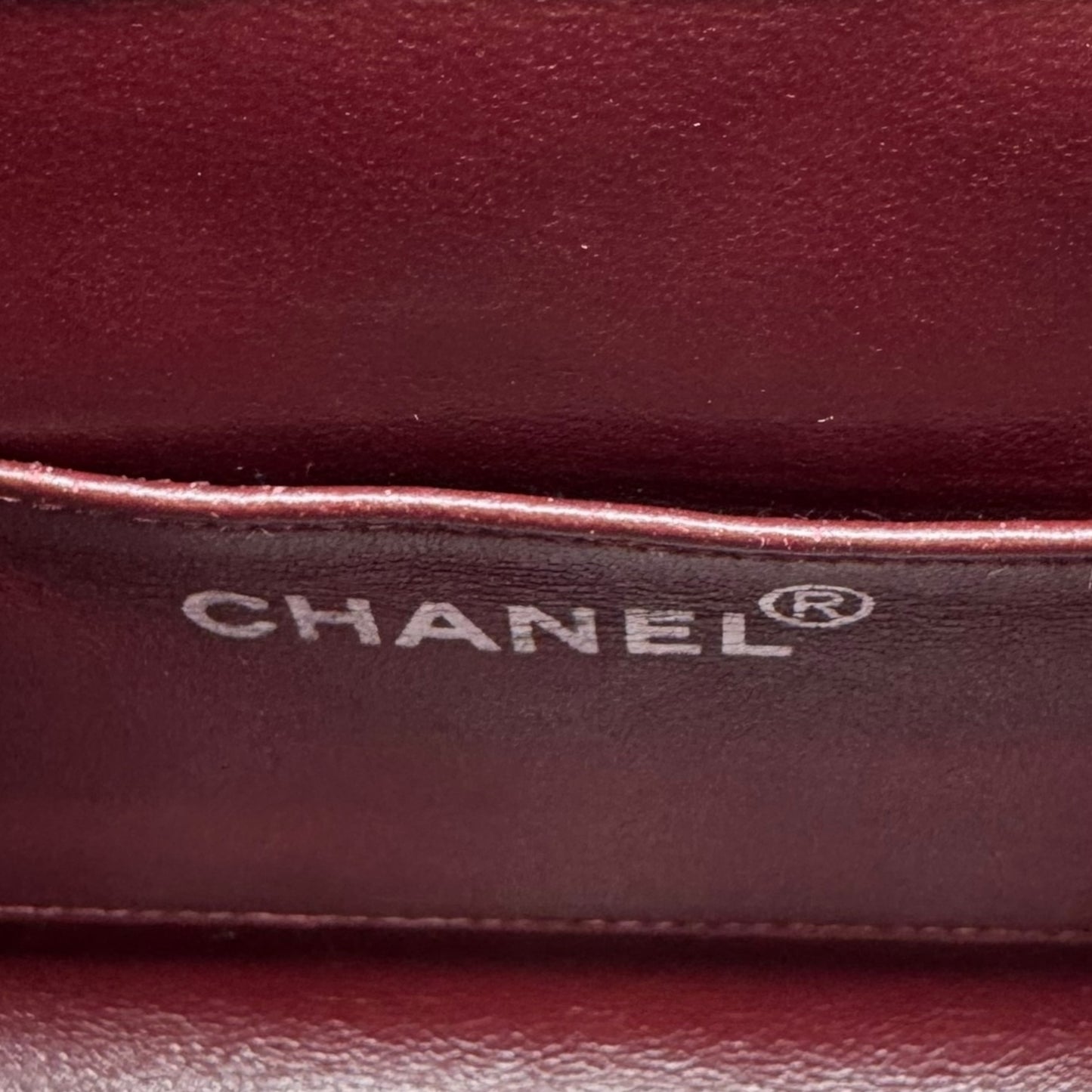 Chanel Black Matelasse Quilted Lambskin Metal Trim Vanity Bag 1996-97 - Outfit Repeater