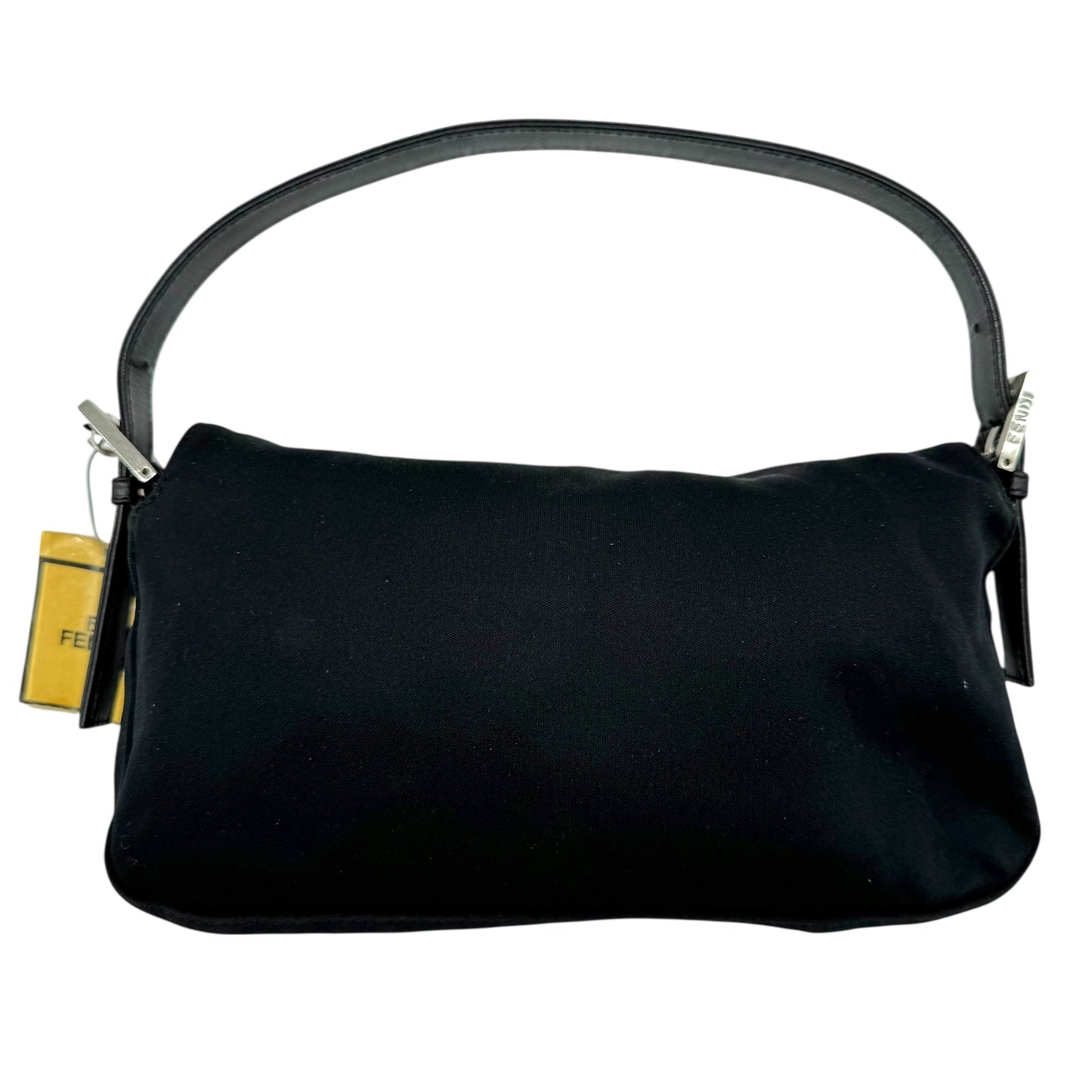 Fendi Black Neoprene Baguette Bag NEW