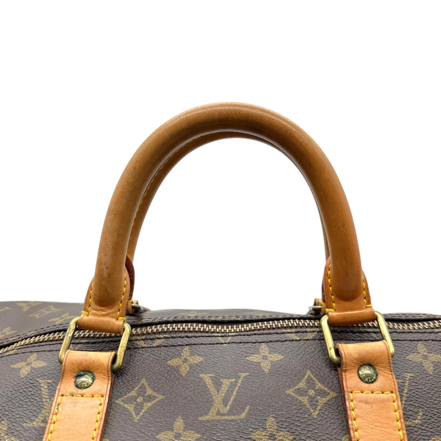Louis Vuitton Classic Monogram Bandouliere 55 Duffle Bag
