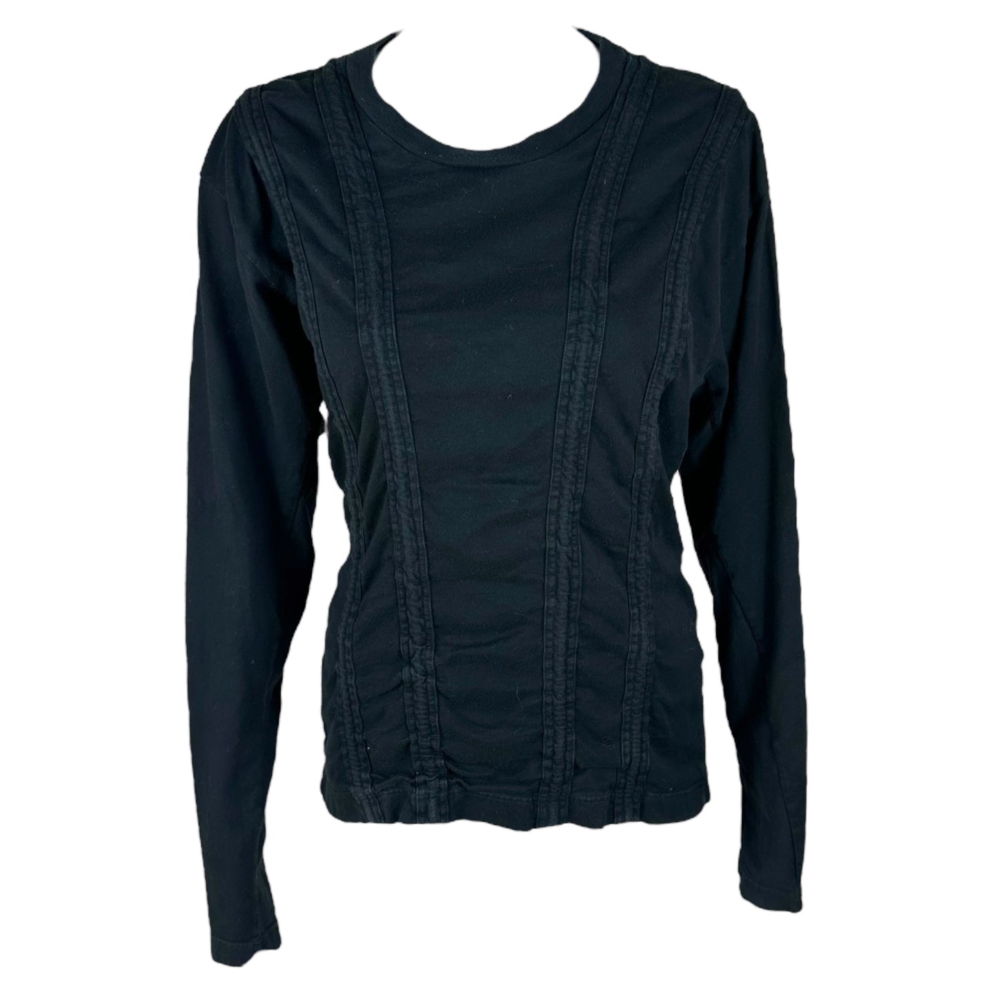 Helmut Lang Black Cut & Sew Long Sleeve T-Shirt