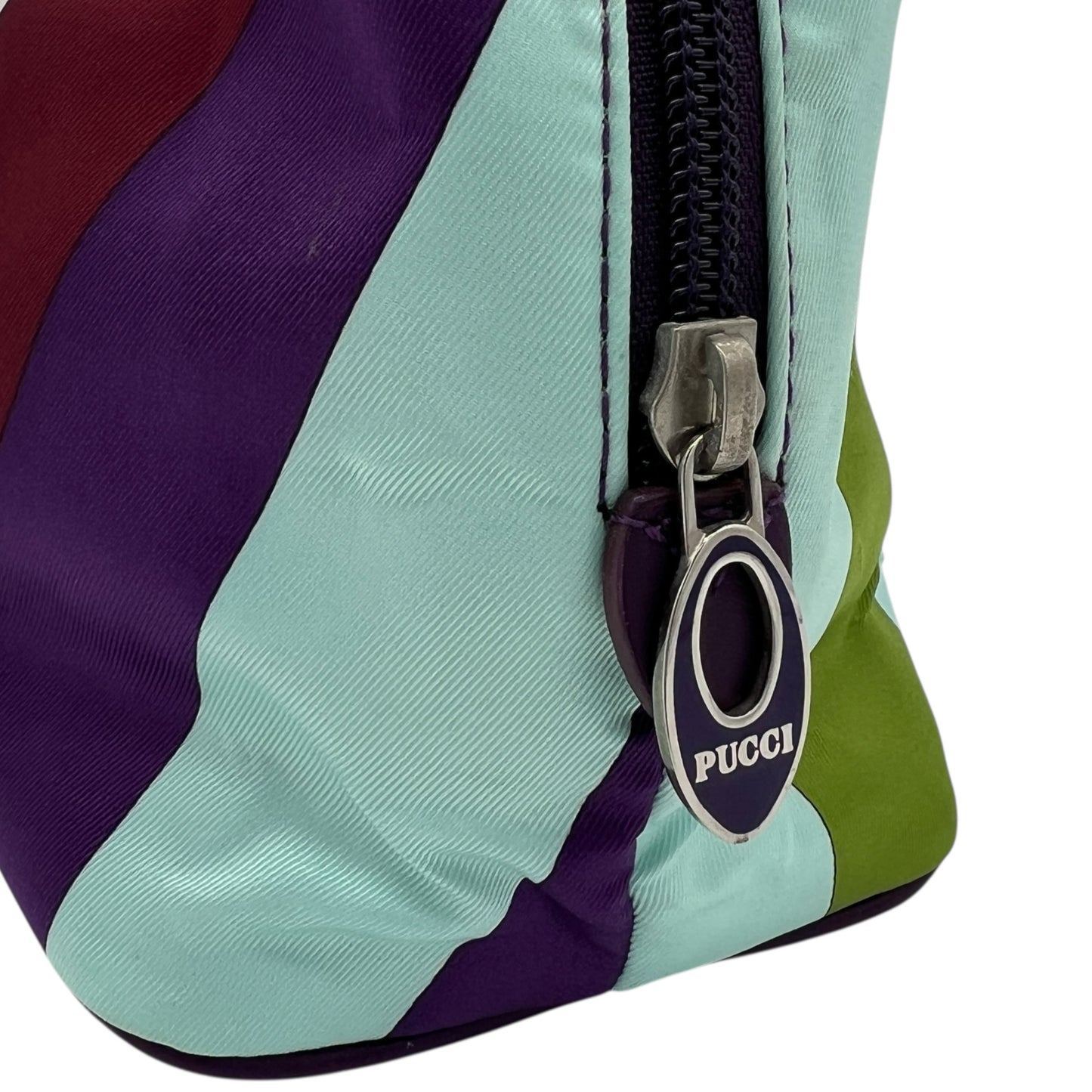 Emilio Pucci A/W 2004 Multicolor Silk Pochette Bag - Outfit Repeater