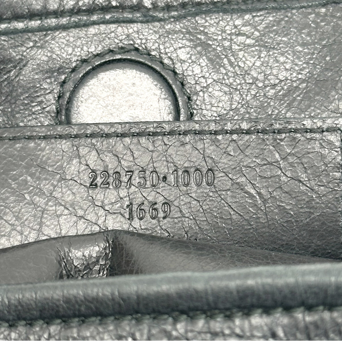Balenciaga Black Leather City Tote Bag