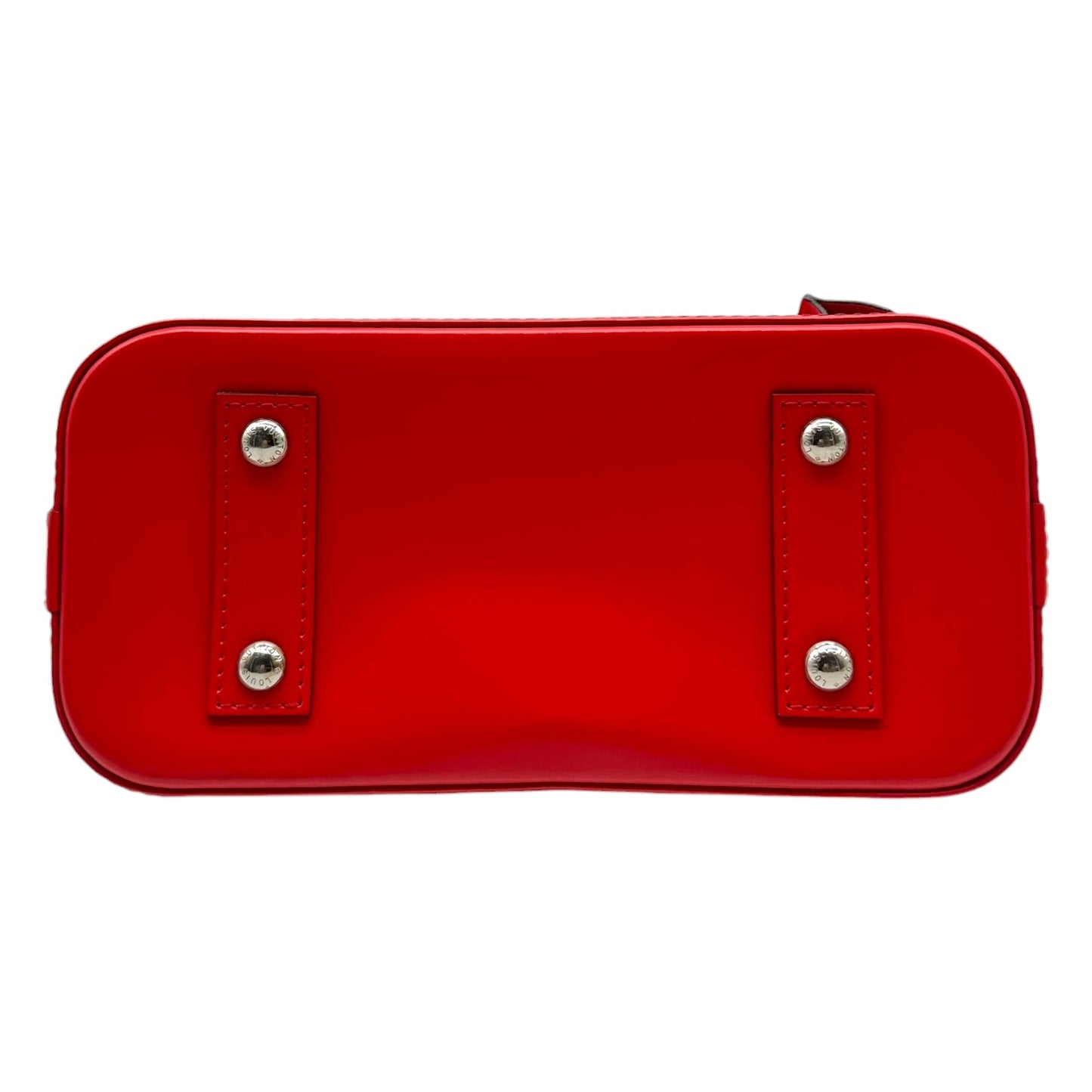 Louis Vuitton Bright Red Epi Alma BB 2-Way Bag