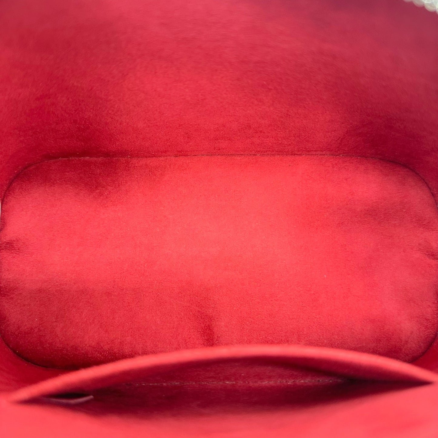 Louis Vuitton Red Epi Leather Alma BB Bag