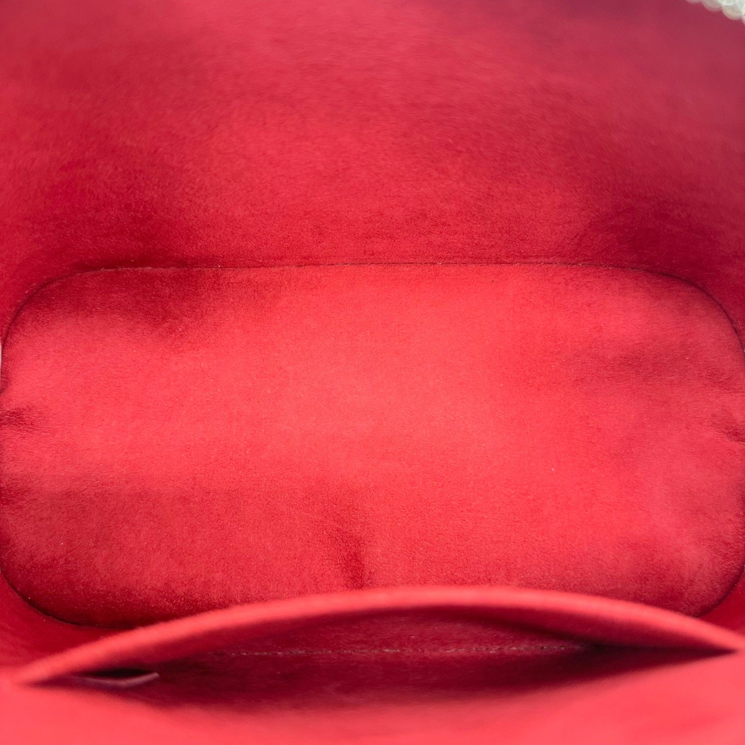 Louis Vuitton Red Epi Leather Alma BB Bag