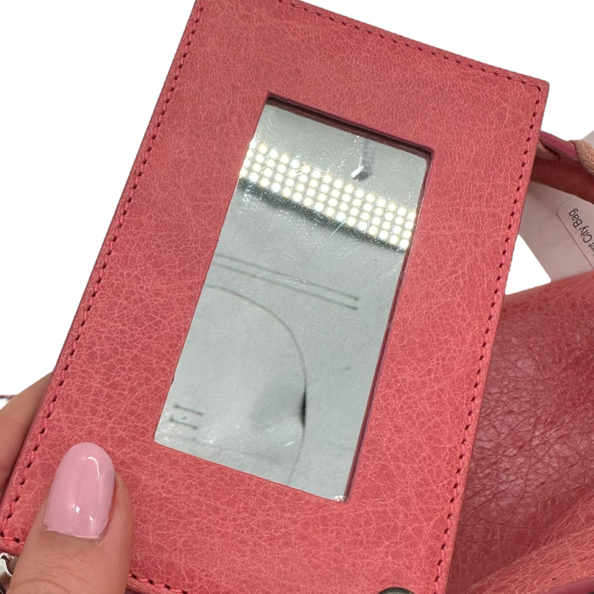 Balenciaga Pink Leather First City Bag - Outfit Repeater