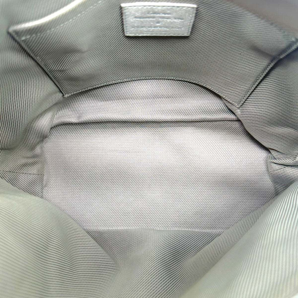 Louis Vuitton Silver Shimmer Monogram Hobo Bag