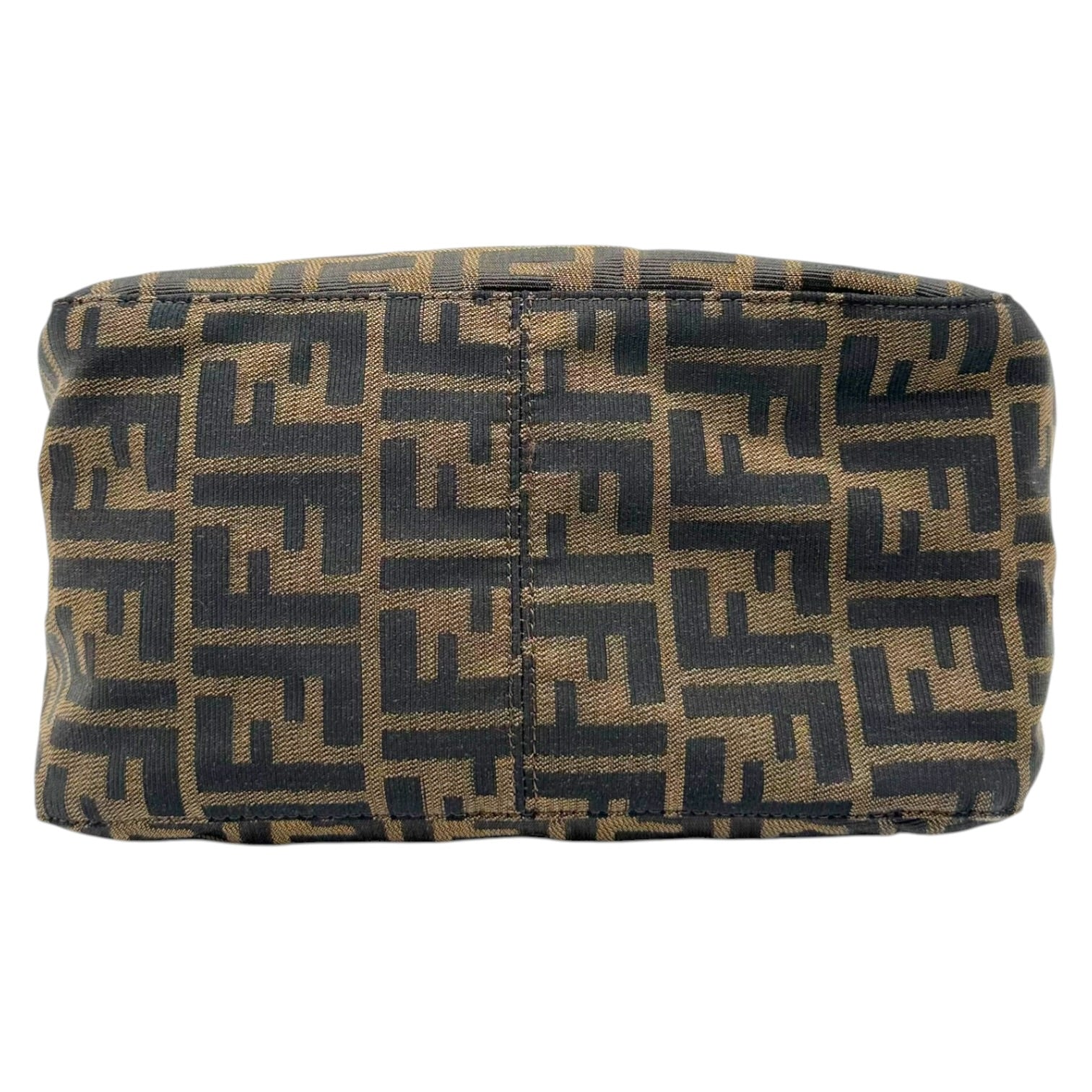 Fendi Monogram Square Fold-Over Baguette Bag