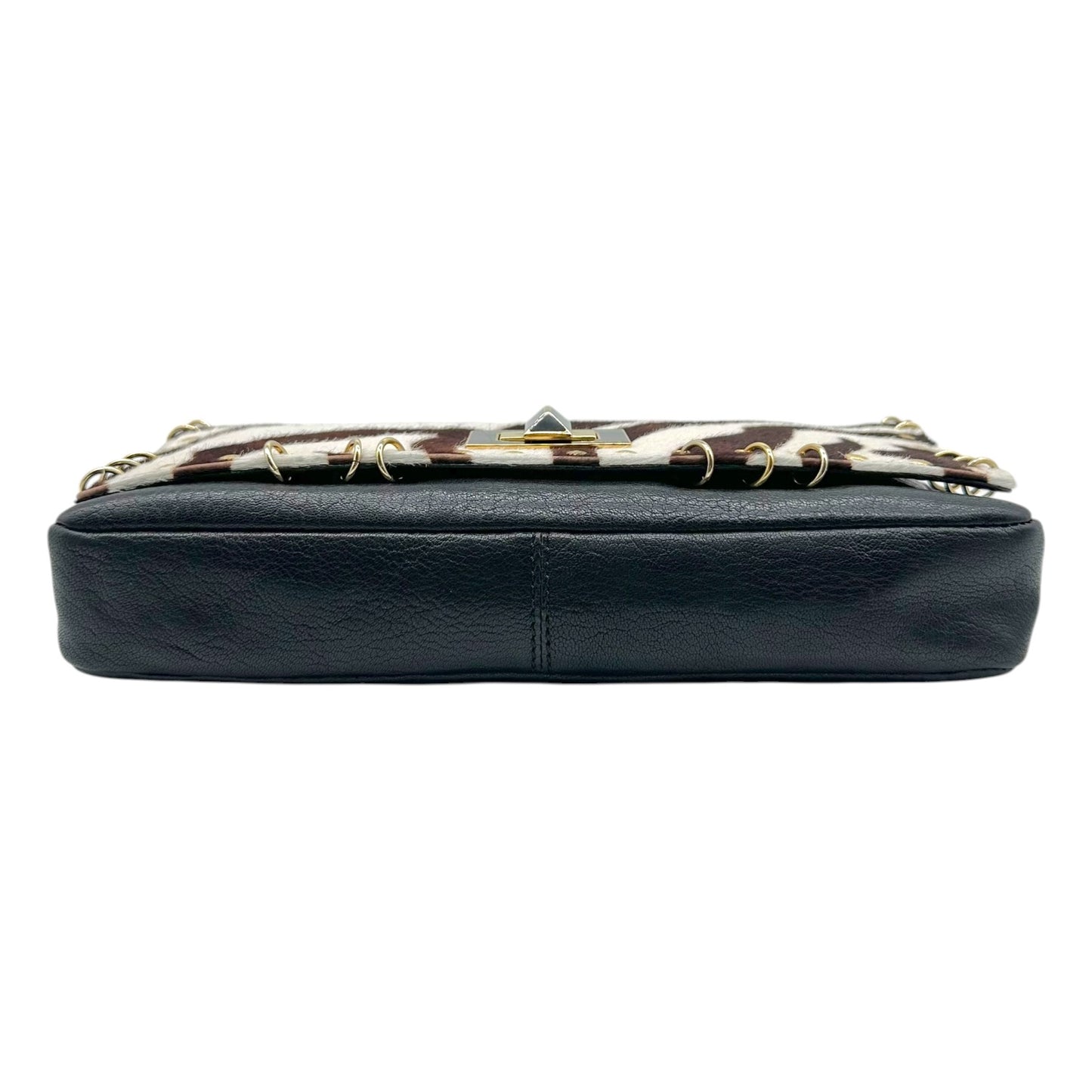 Emilio Pucci Zebra Print Ponyhair Shoulder Bag