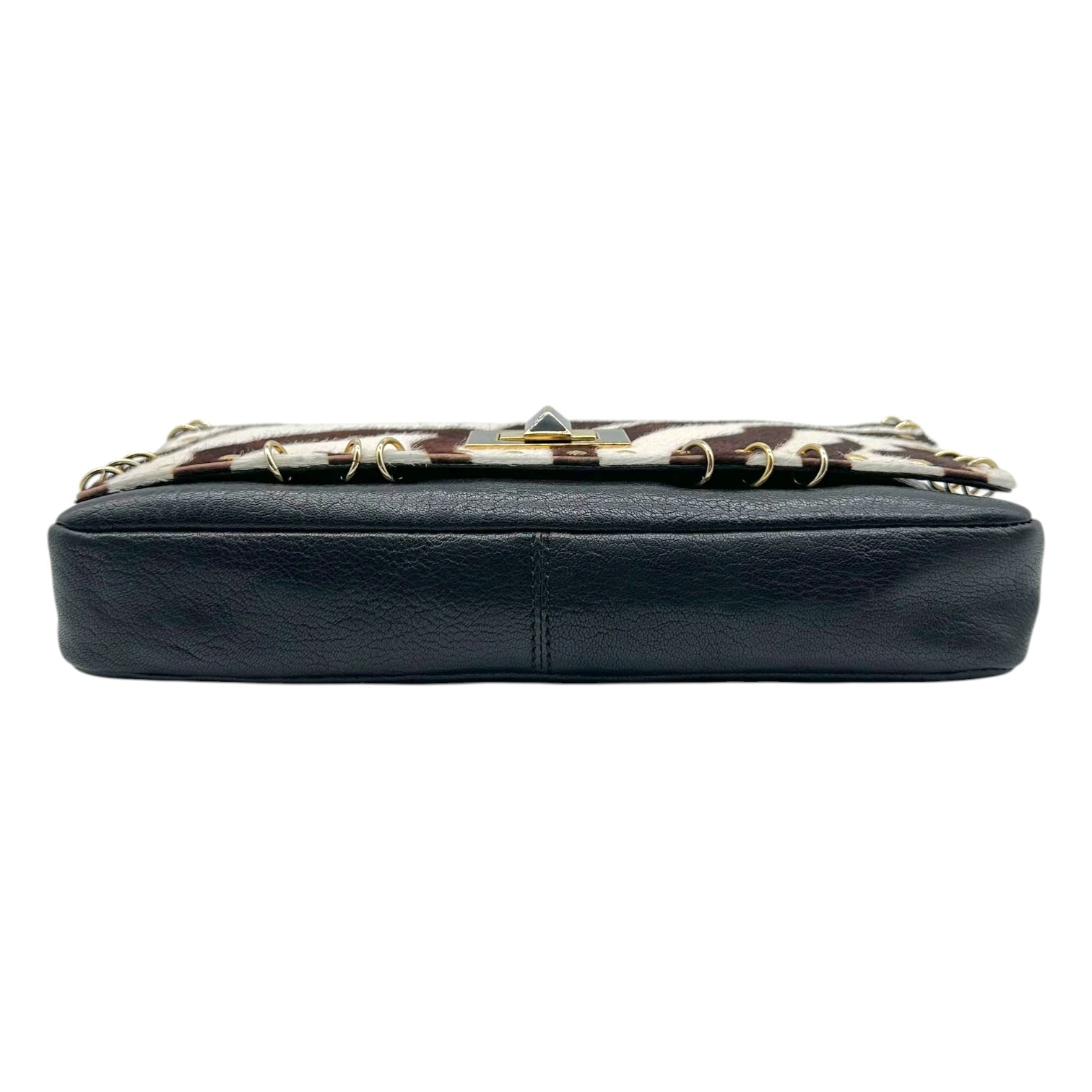 Emilio Pucci Zebra Print Ponyhair Shoulder Bag