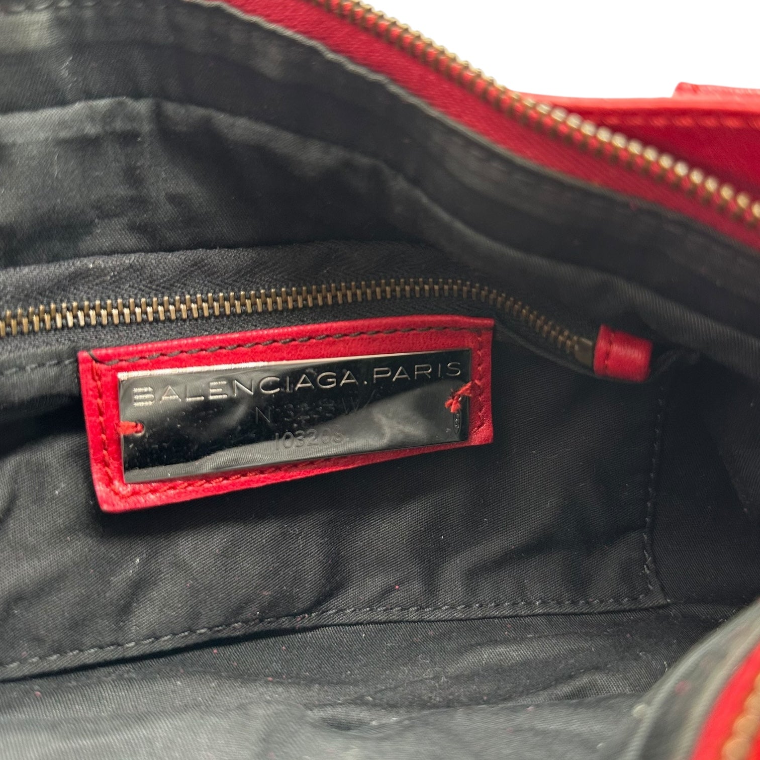 Balenciaga Red Leather First City Bag - Outfit Repeater