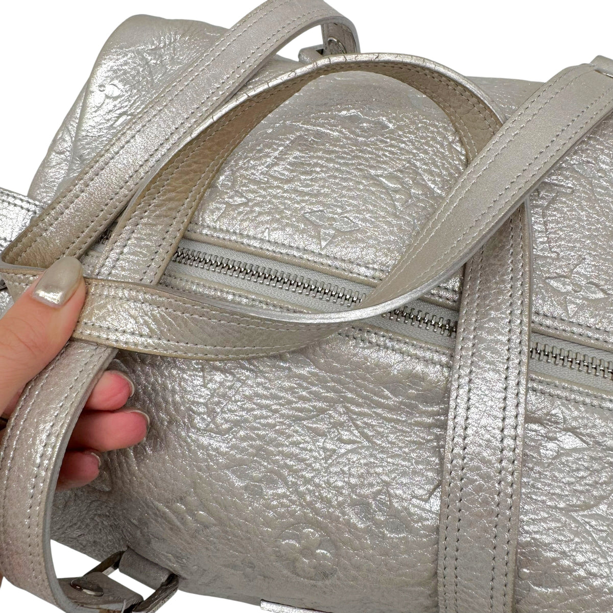 Louis Vuitton Monogram Shoulder Bag Champagne Shimmer
