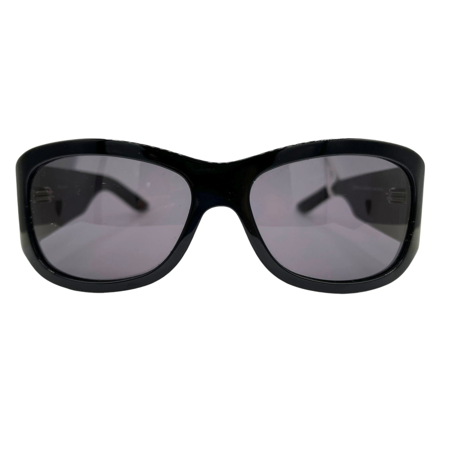 Christian Dior LovinglyDior2 Black Oversized Rectangle Suglasses