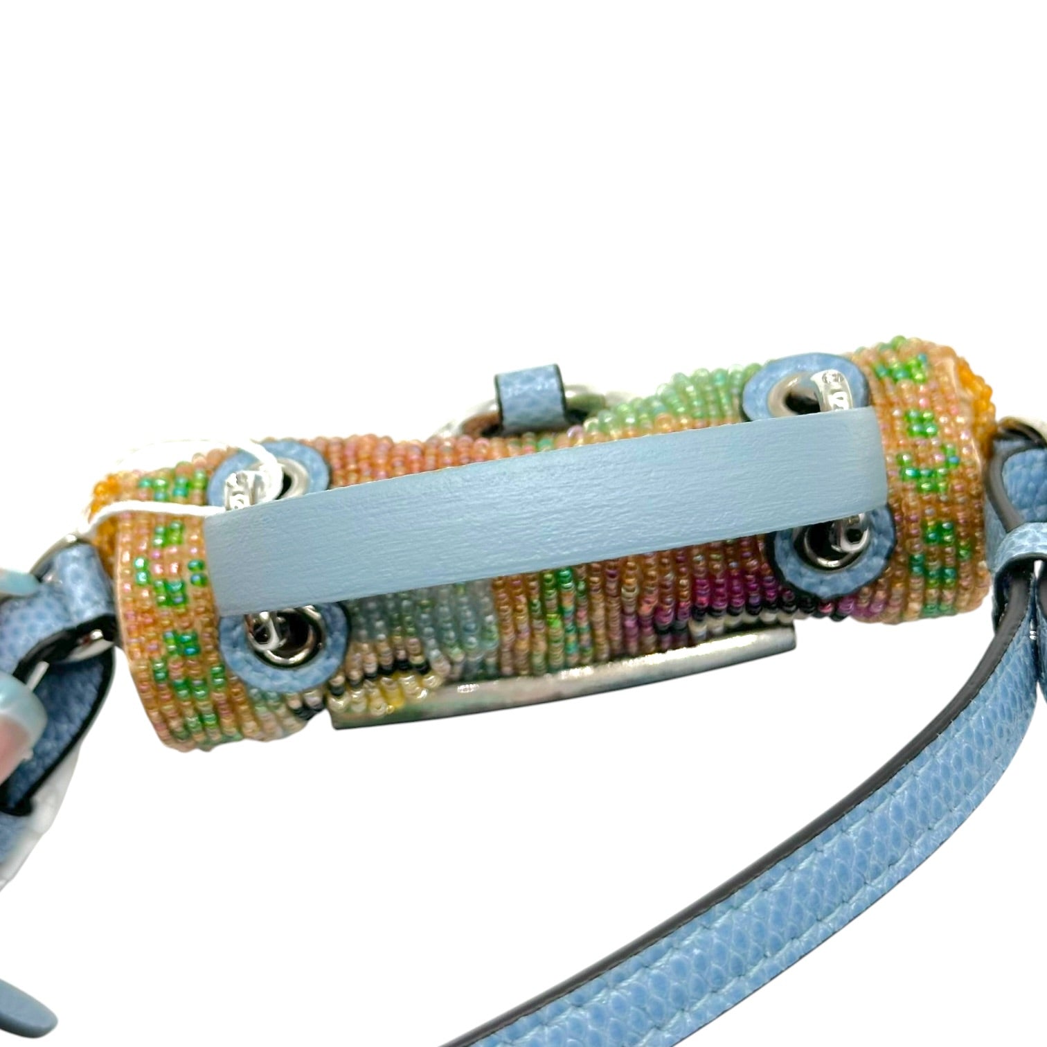 Fendi Micro Baguette Bag Multicolor Beaded Design