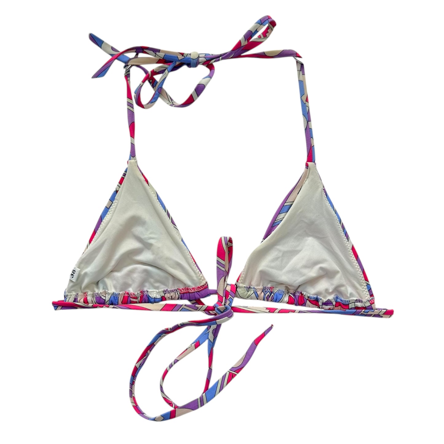 Emilio Pucci Purple Pink Printed Bikini