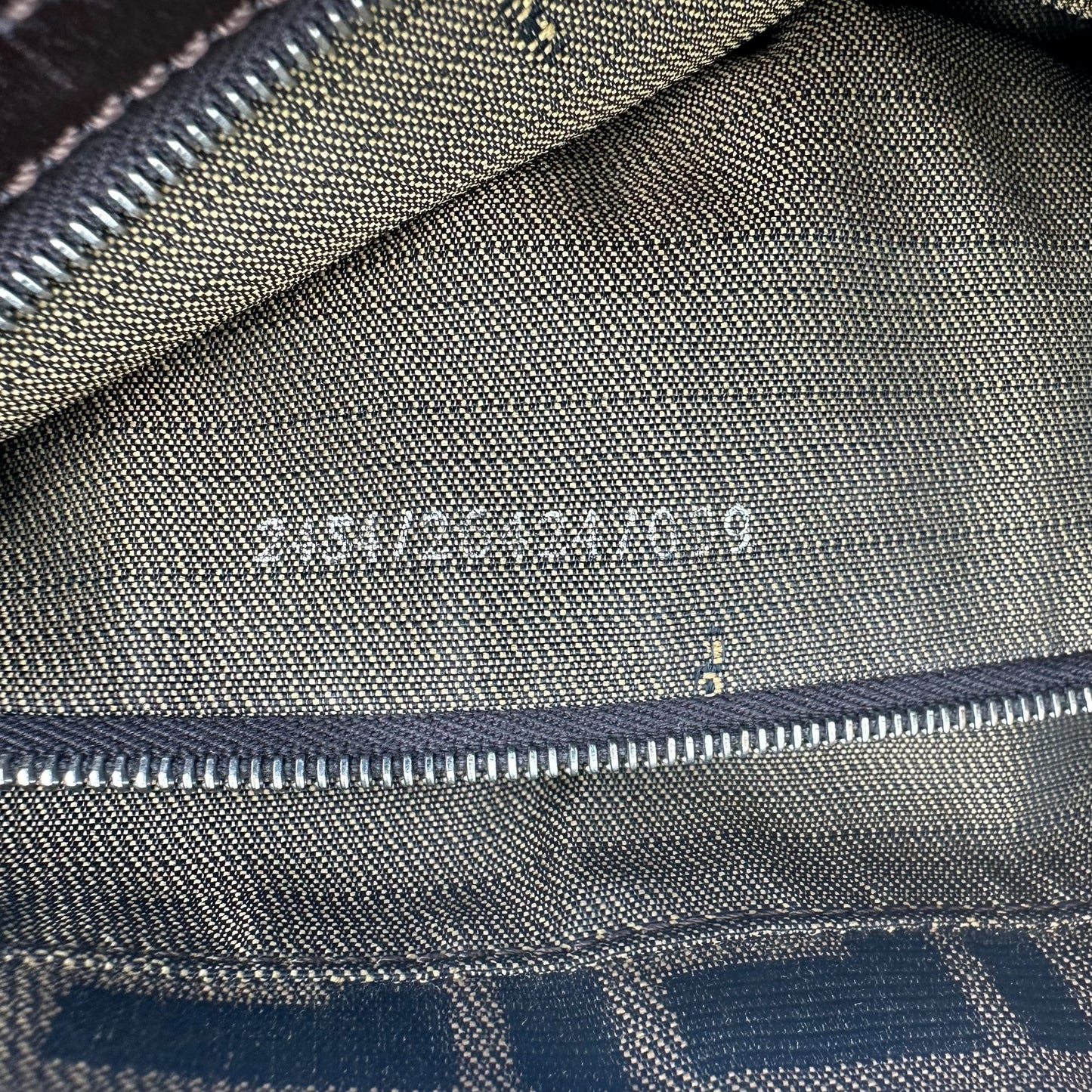 Fendi Brown Zucca Monogram Baguette Bag - Outfit Repeater