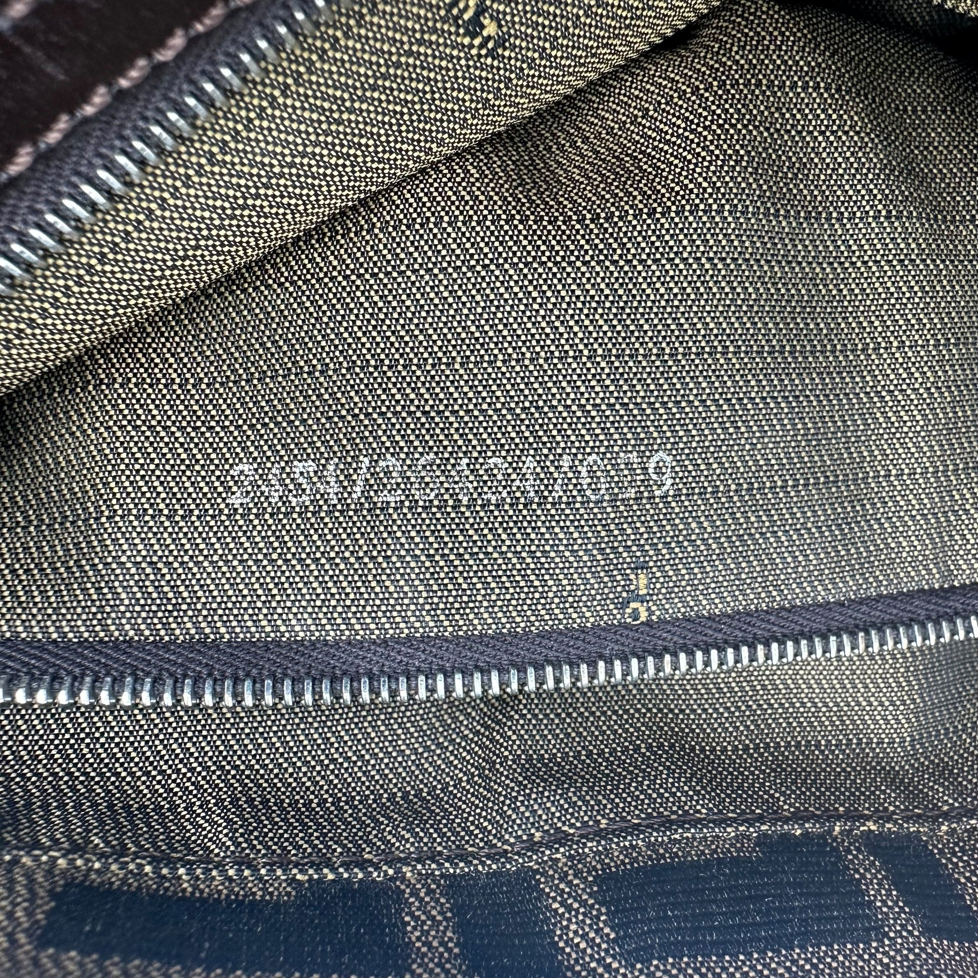 Fendi Brown Zucca Monogram Baguette Bag - Outfit Repeater