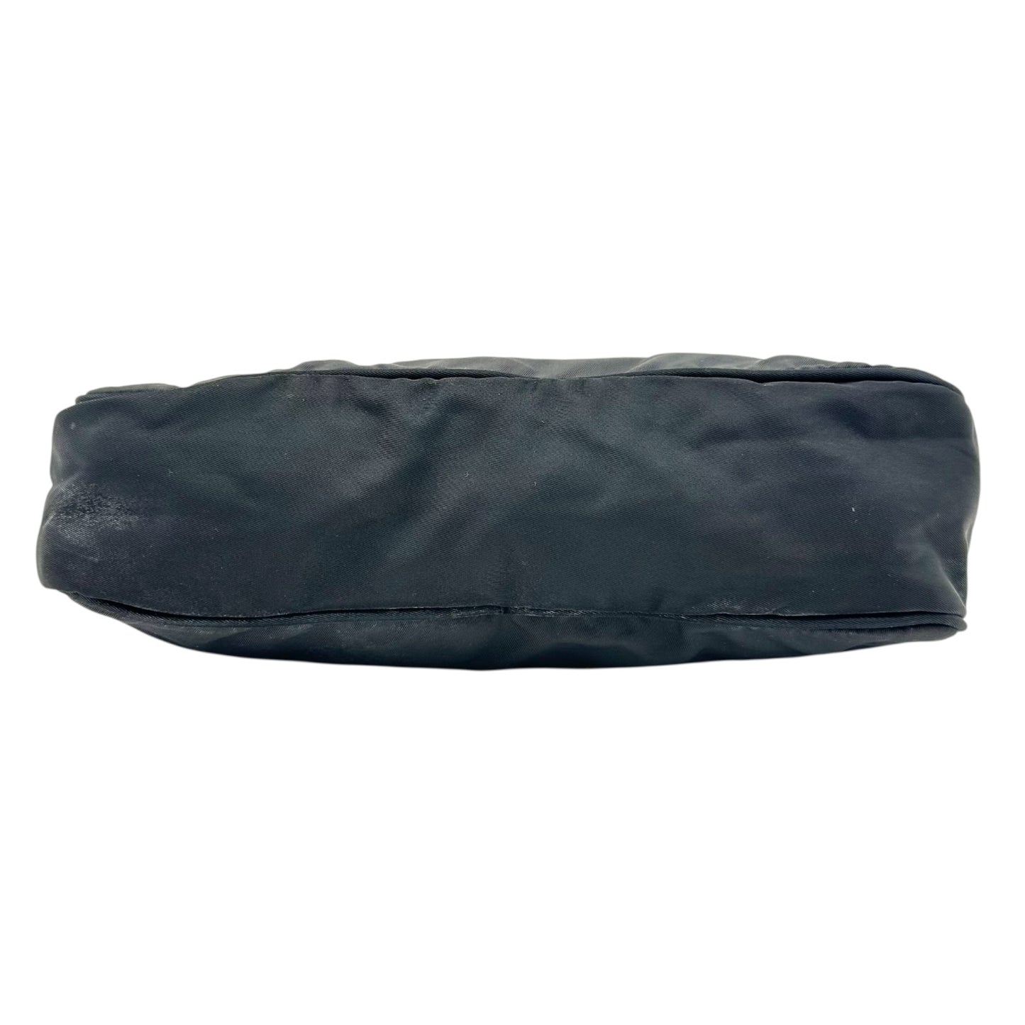 Prada Black Nylon Rectangle Mini Pochette Bag