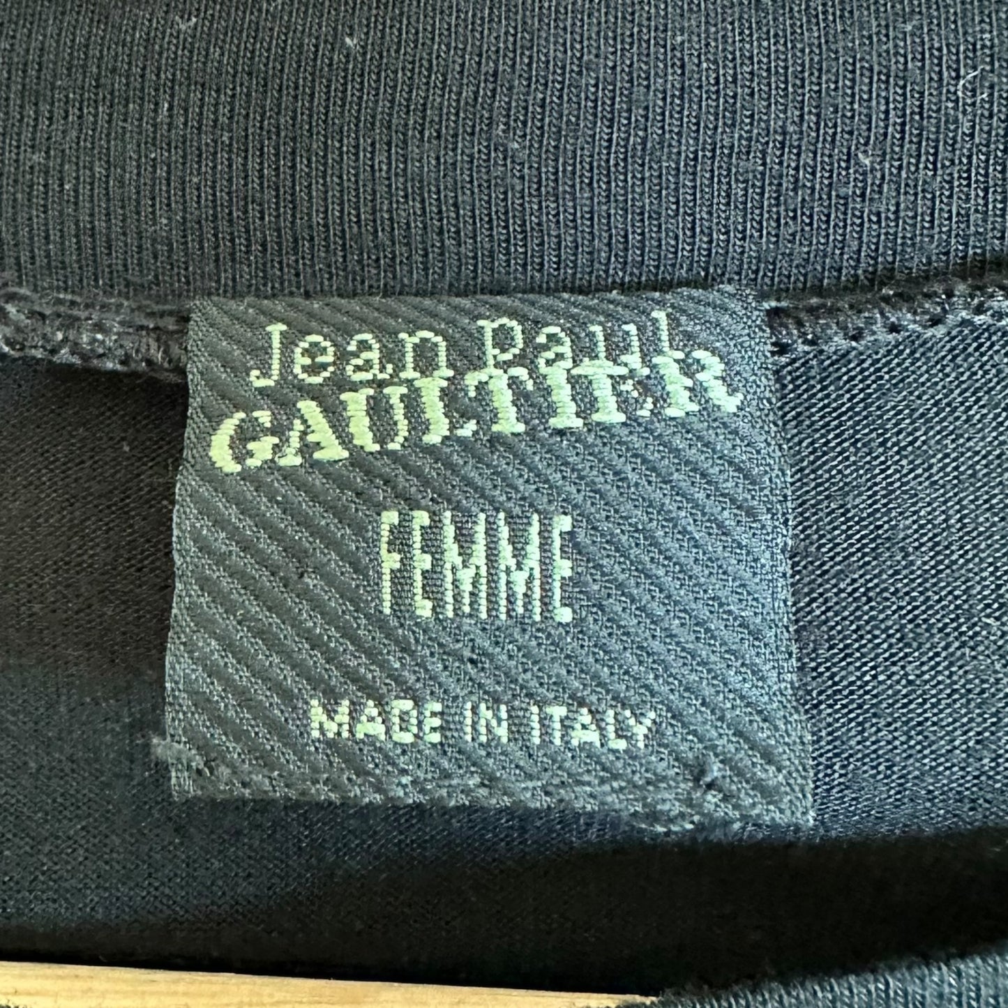 Jean Paul Gaultier 90's Faces Longsleeve Top