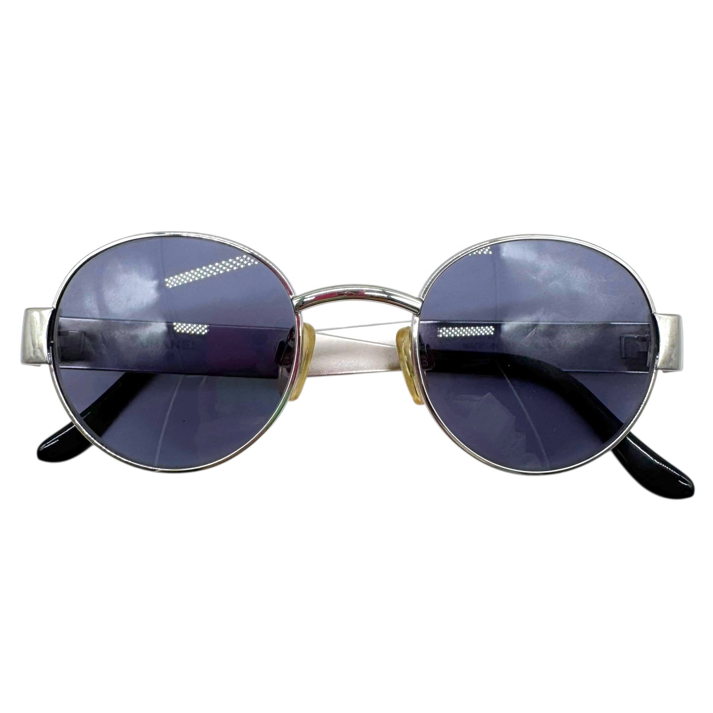 Chanel 06933 Silver Round Sunglasses