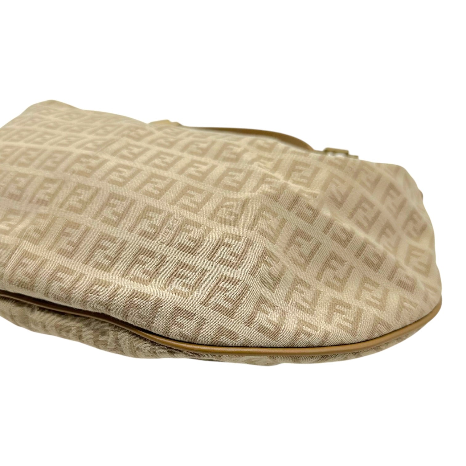 Fendi Crescent Hobo Bag Beige Zucchino Monogram