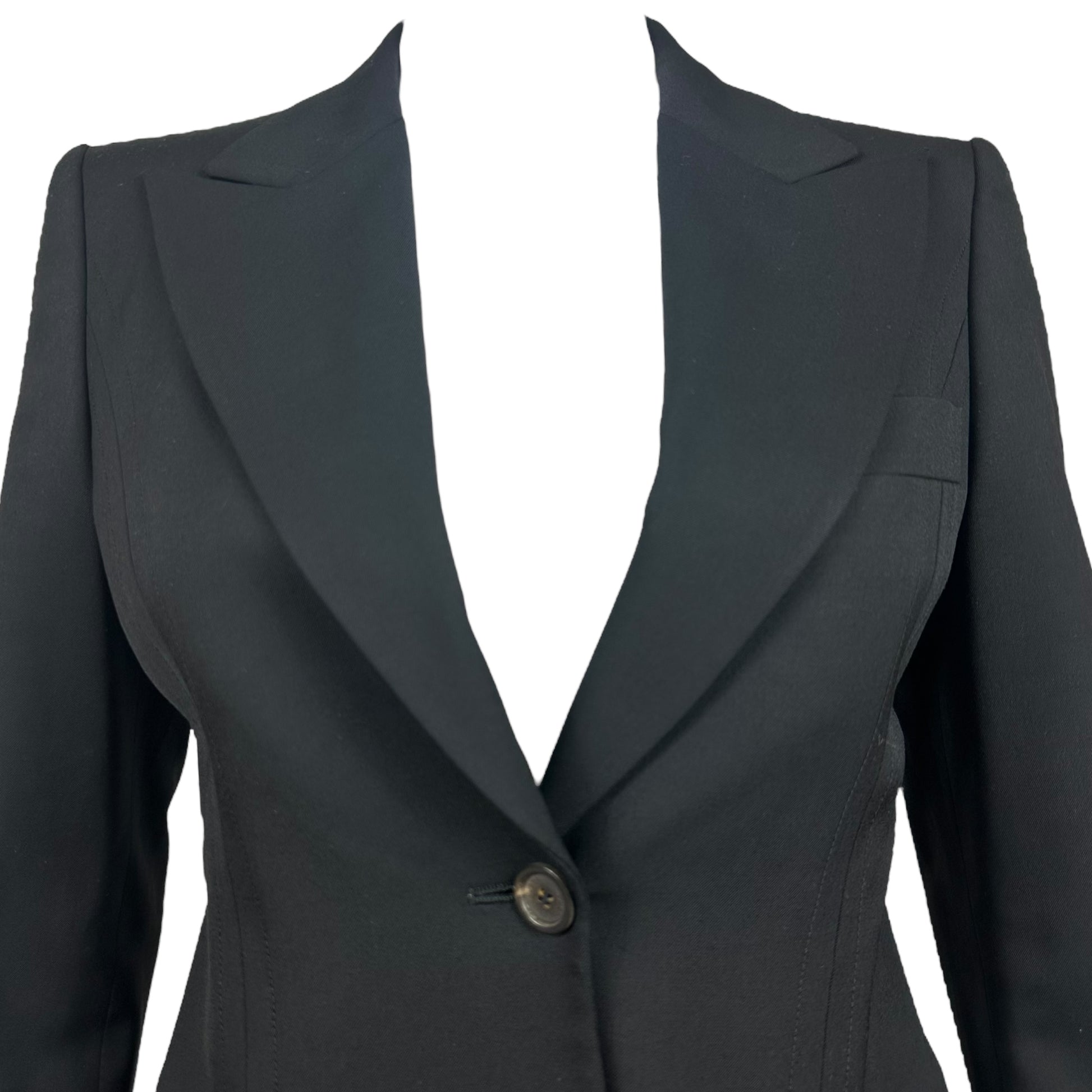 Gucci F/W 2003 Black Wool Blazer - Outfit Repeater