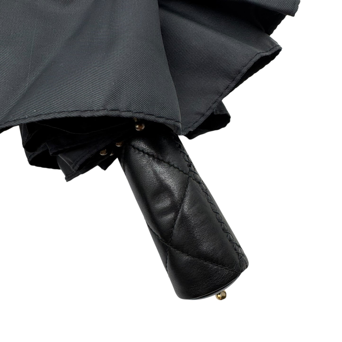 Chanel Black CC Turnlock Umbrella & Quilted Matelasse Case