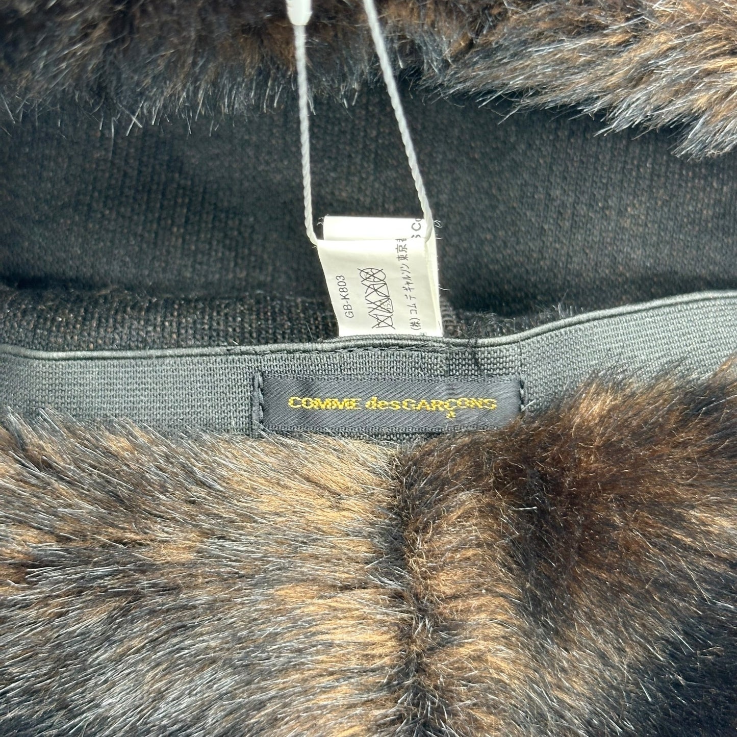 Comme des Garcons Faux Fur Bucket Hat