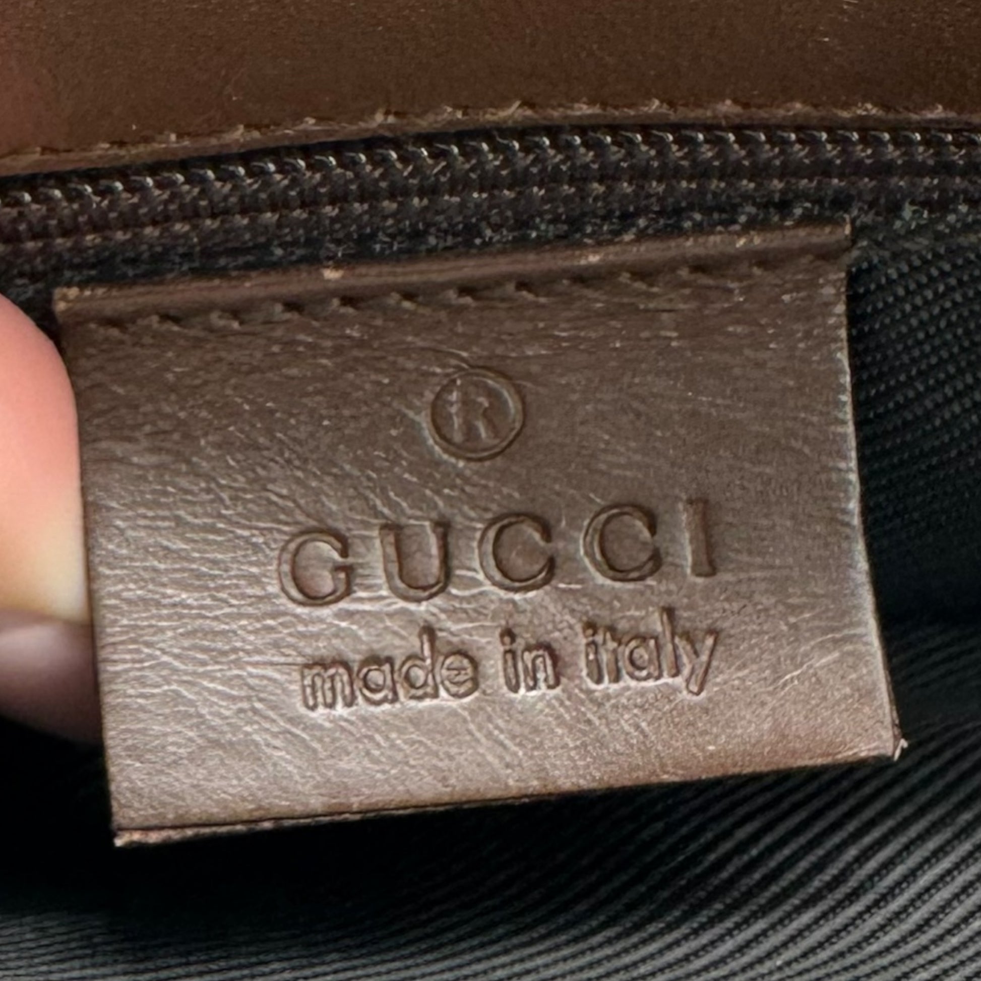 Gucci Tan Monogram Canvas Jackie Bum Bag - Outfit Repeater