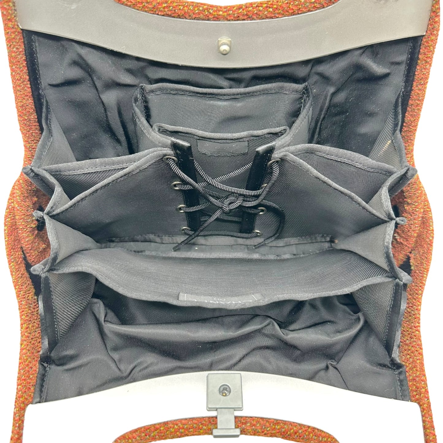 Chanel Burnt Orange Tweed Handbag 2005 Edition