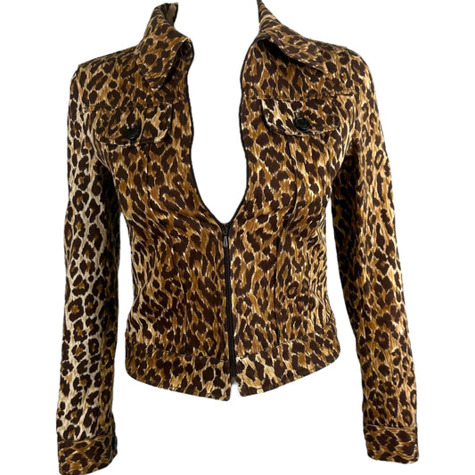 D&G Dolce & Gabbana Leopard Print Jacket