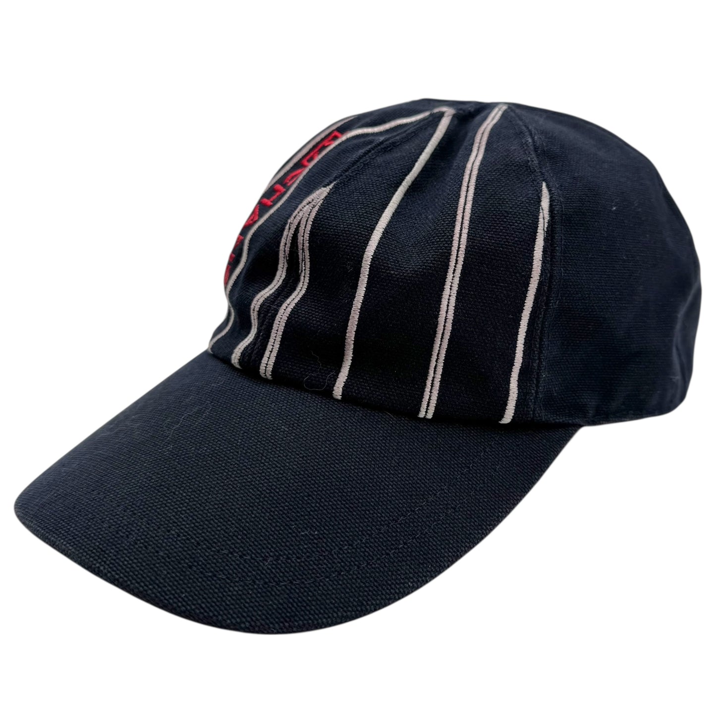 Chanel Sport Navy Blue & Red Baseball Cap - Outfit Repeater