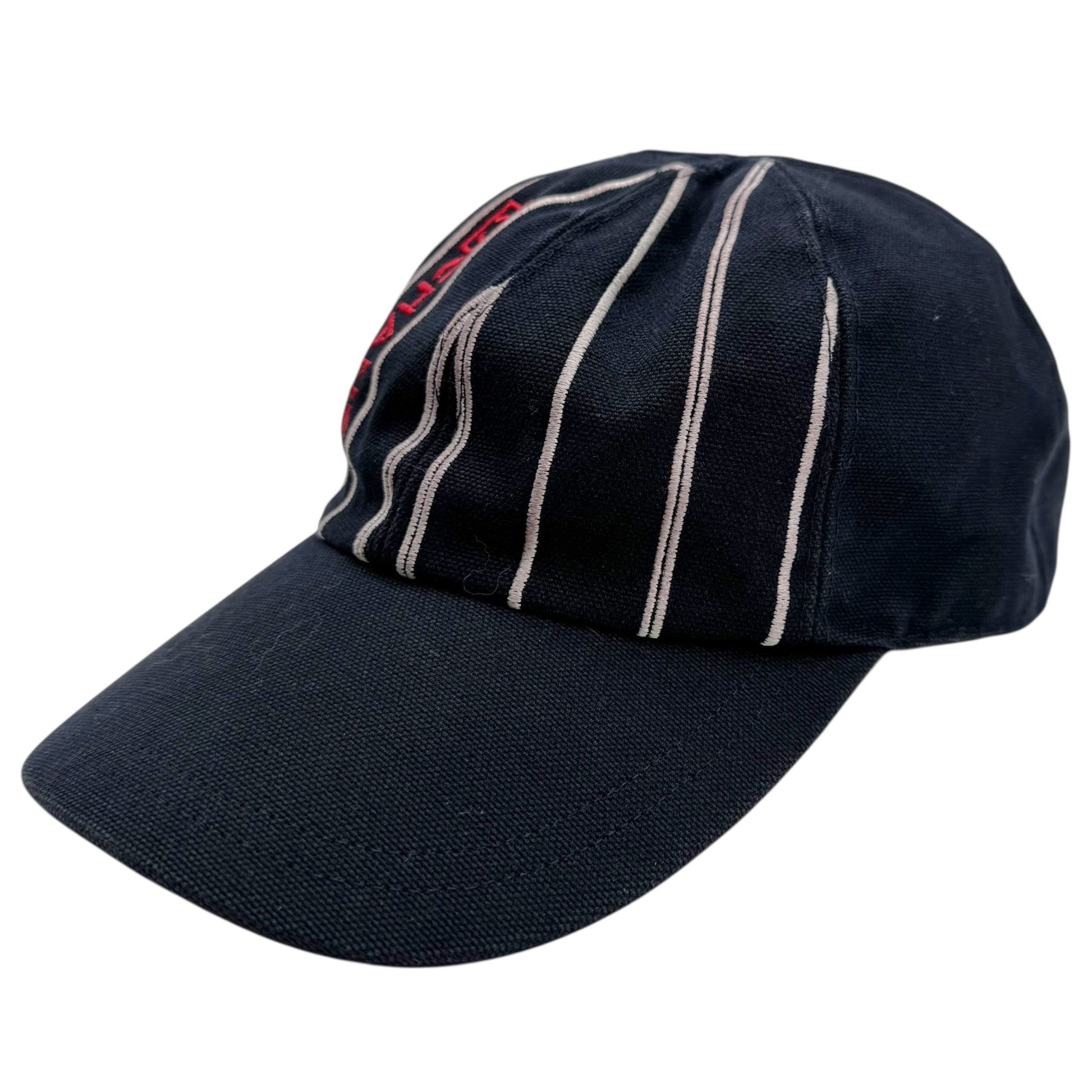 Chanel Sport Navy Blue & Red Baseball Cap - Outfit Repeater