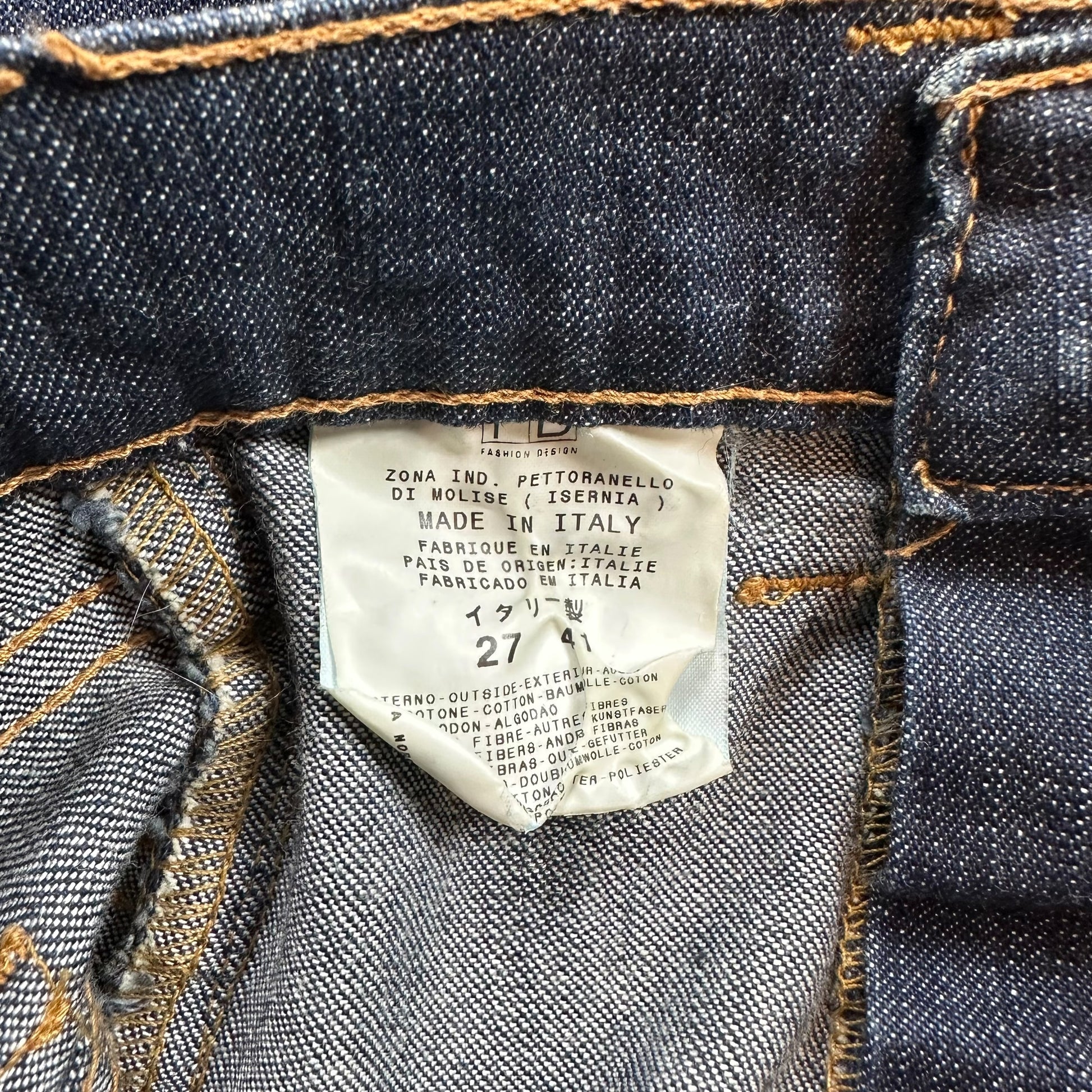 Just Cavalli Roberto Cavalli Bronze Off Center Zip Jeans - Outfit Repeater