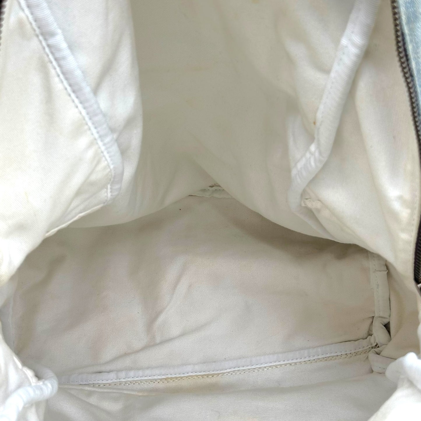 Dolce & Gabbana Denim Studded Backpack Bag
