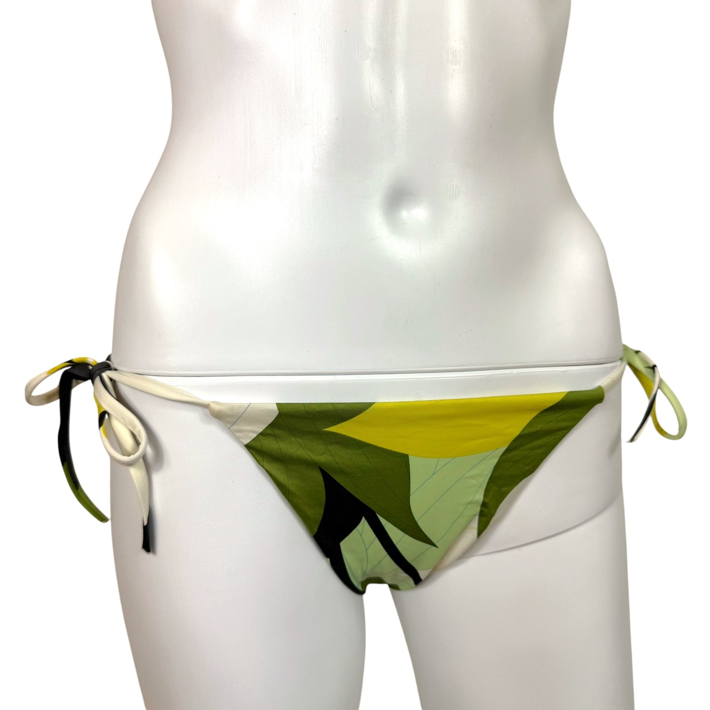 Emilio Pucci Green & Gray Printed Bikini Set