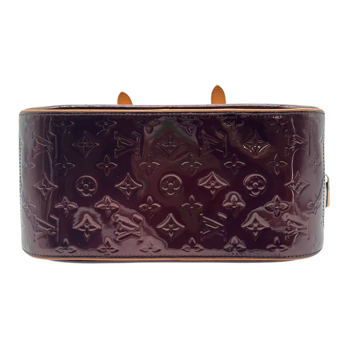 Louis Vuitton Burgundy Vernis Summit Drive Bowler Bag