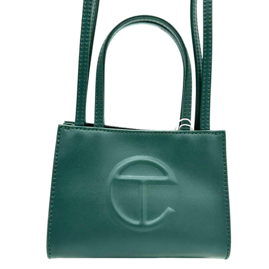 Telfar Mini Green Shopper Tote Bag